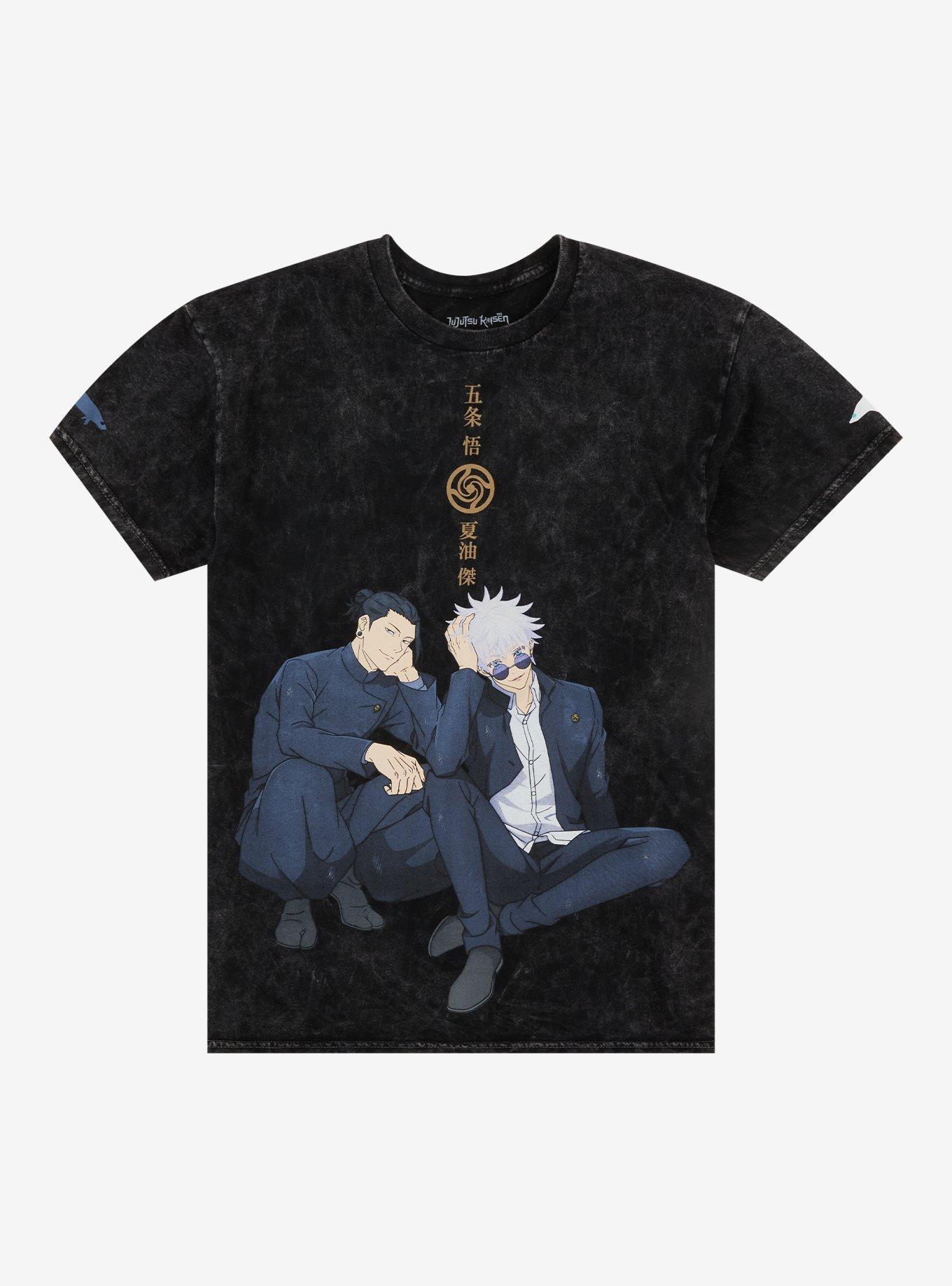 Jujutsu Kaisen SatoSugu Betta Fish Dark Wash T-Shirt, , hi-res