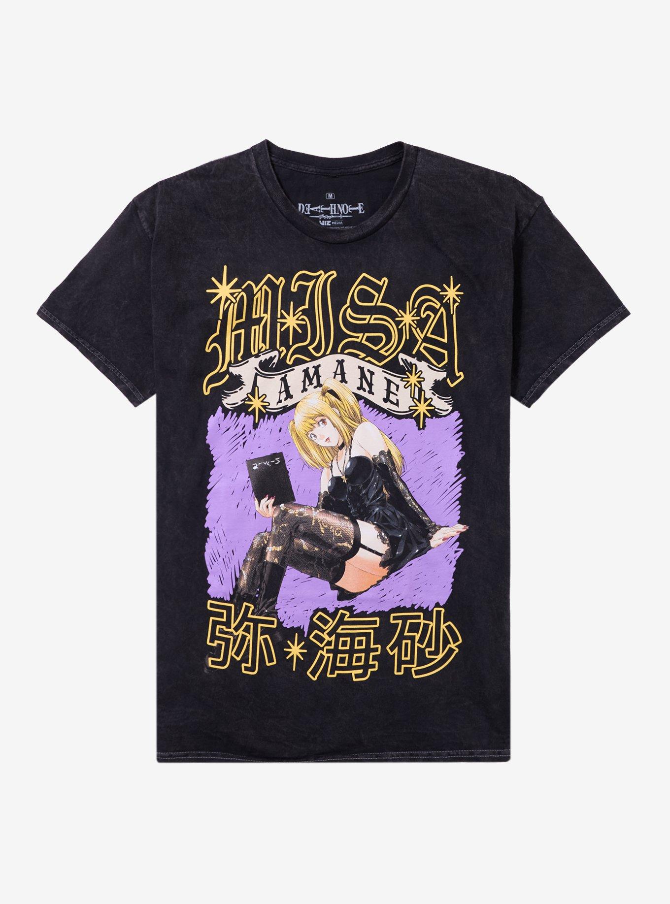 Death Note Misa Sparkle Banner T-Shirt, , hi-res