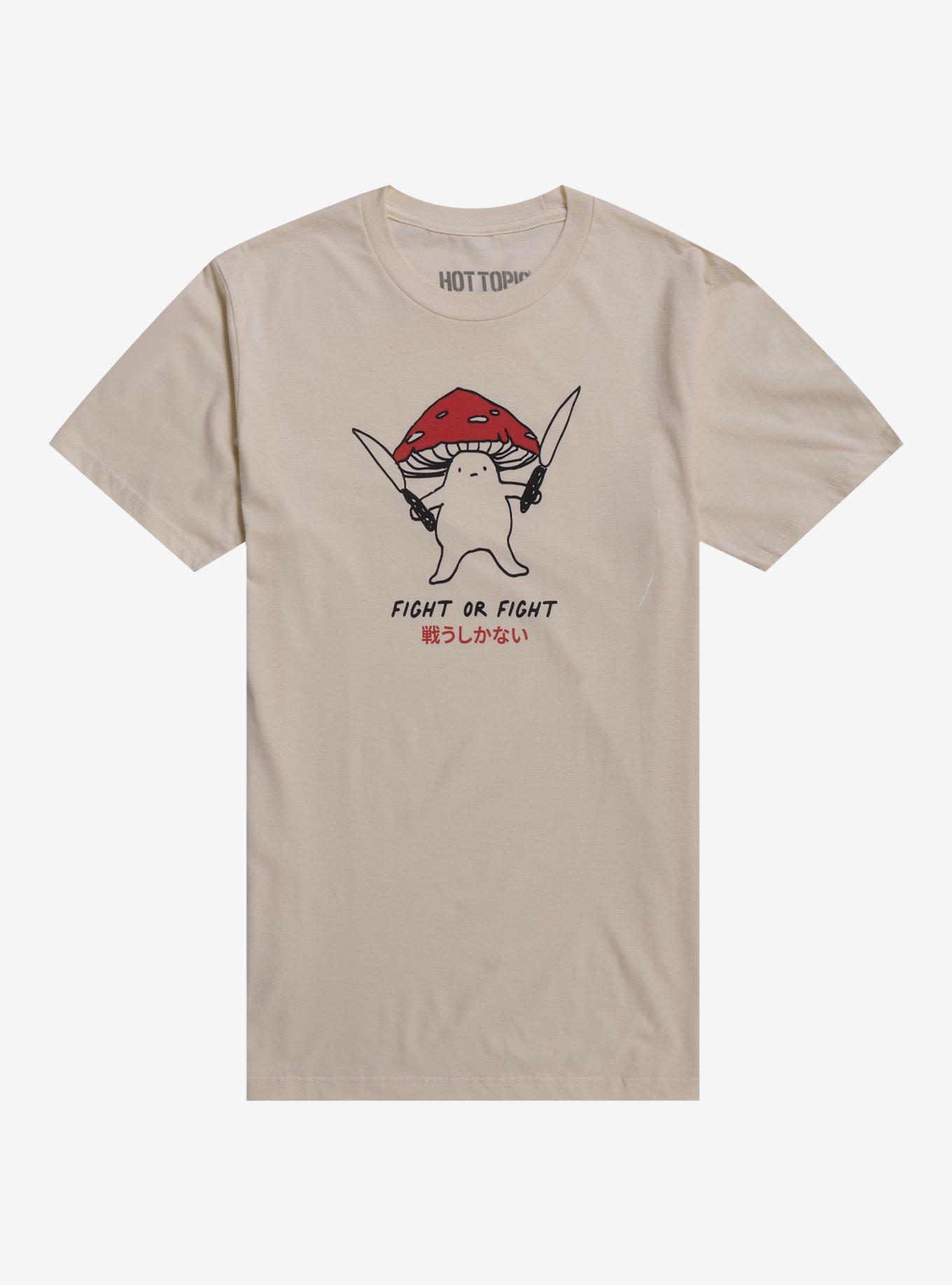 Mushroom Fight Or Fight T-Shirt, , hi-res
