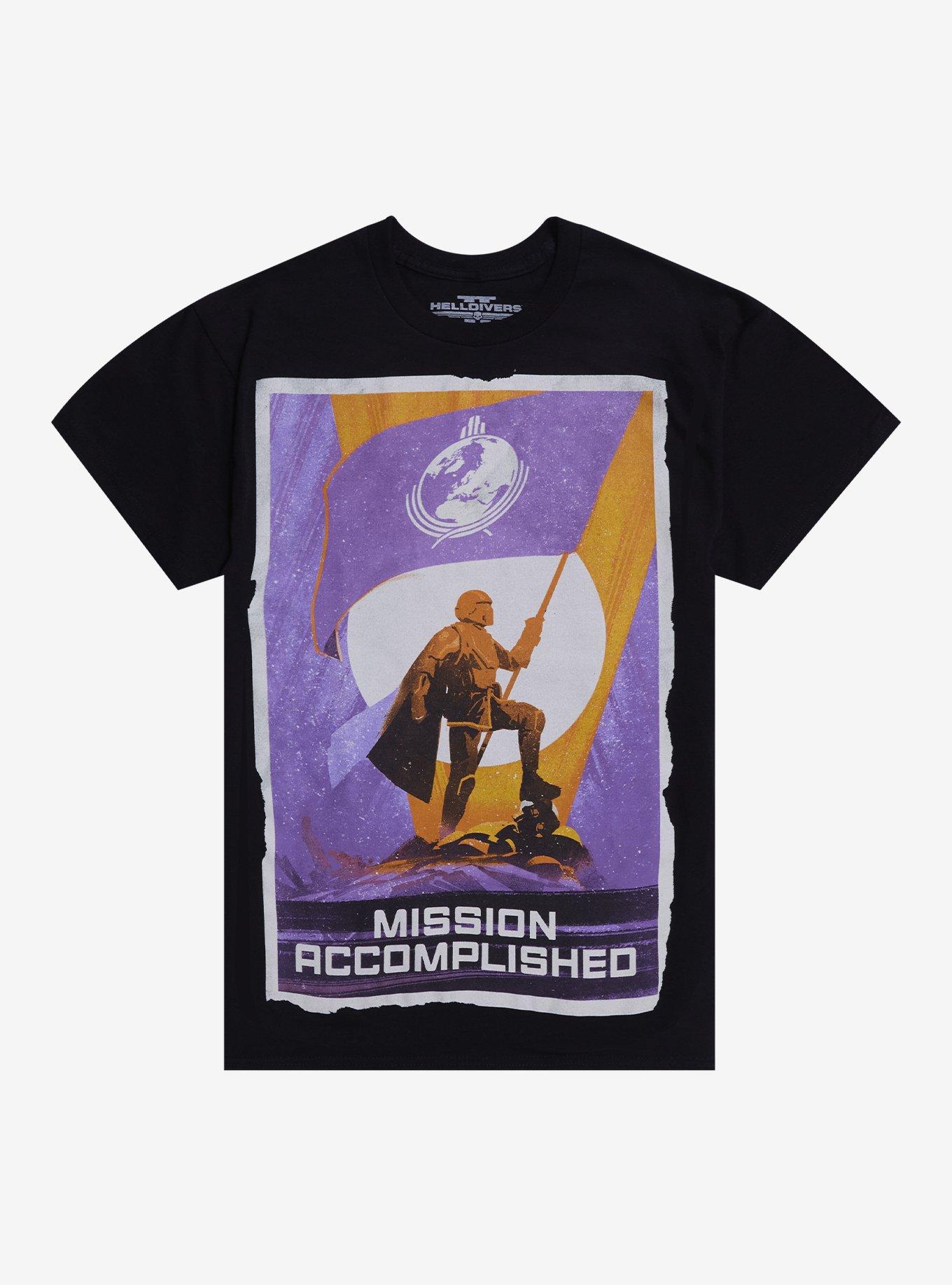 Helldivers II Mission Accomplished T-Shirt, , hi-res