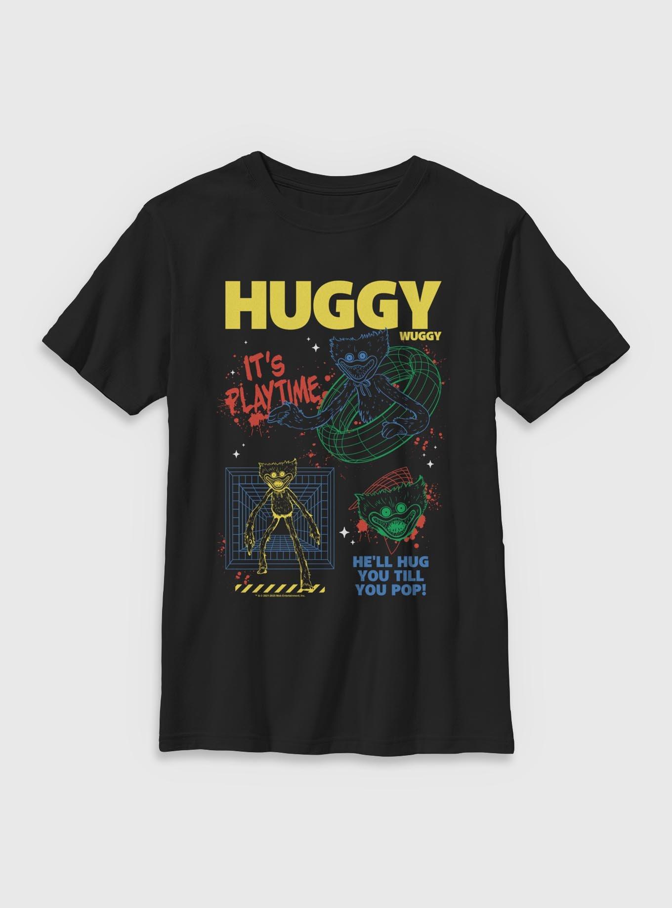 Poppy Playtime Huggy Wants To Play Youth T-Shirt, , hi-res