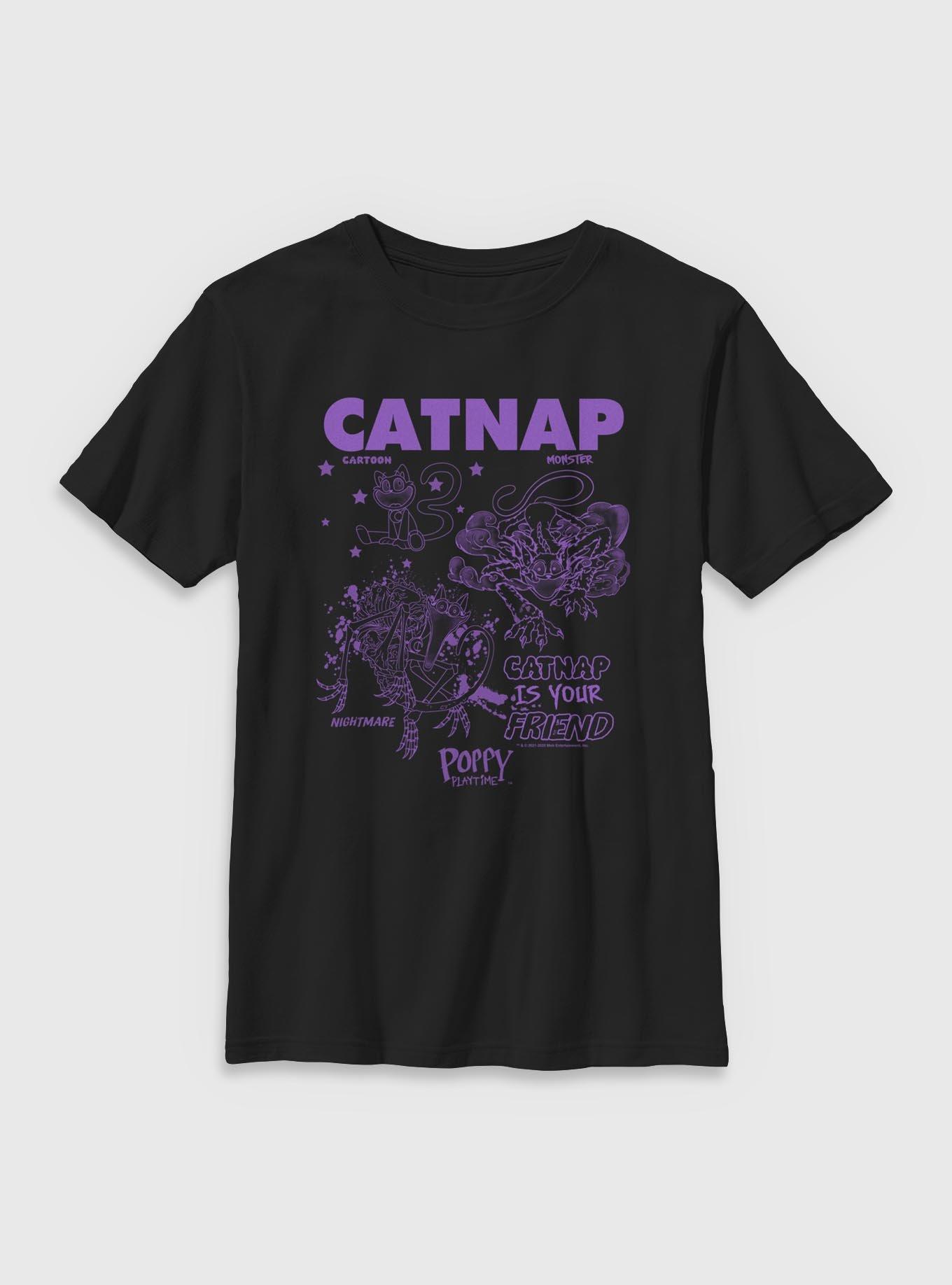 Poppy Playtime Catnap Youth T-Shirt, , hi-res