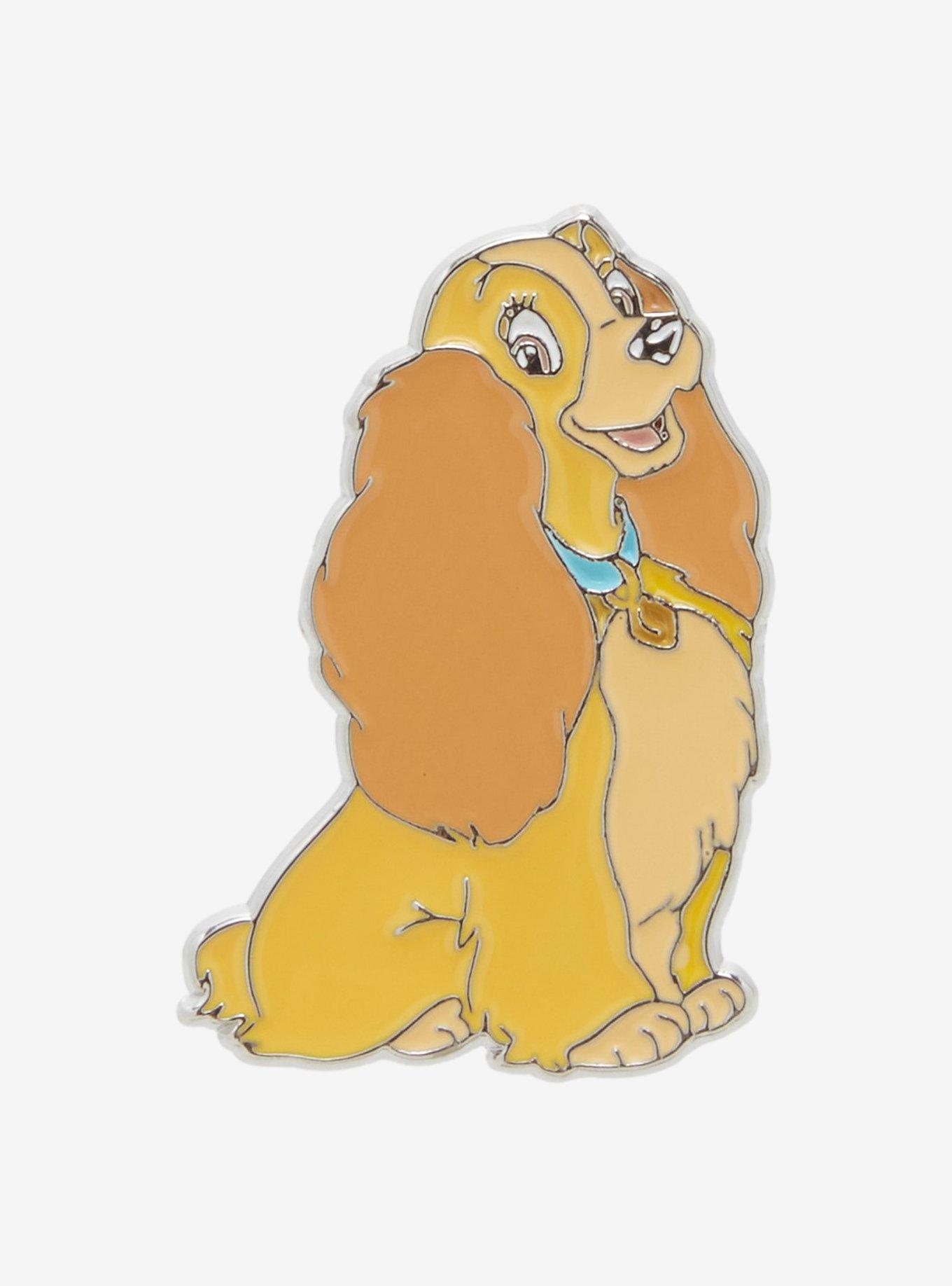Disney Lady And The Tramp Lady Enamel Pin, , hi-res
