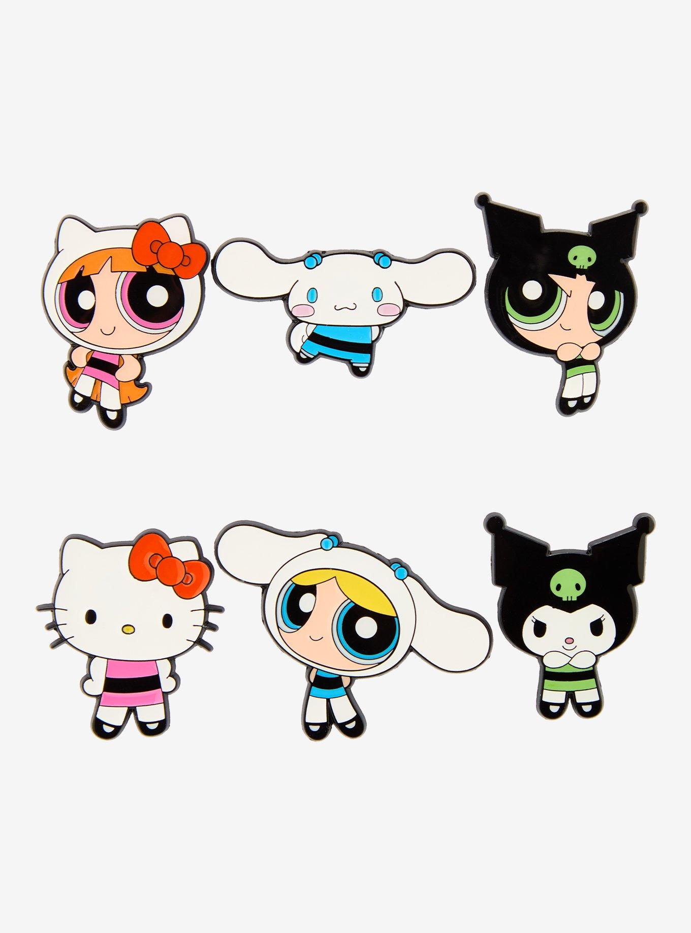 Hello Kitty And Friends X The Powerpuff Girls Blind Box Enamel Pin, , hi-res