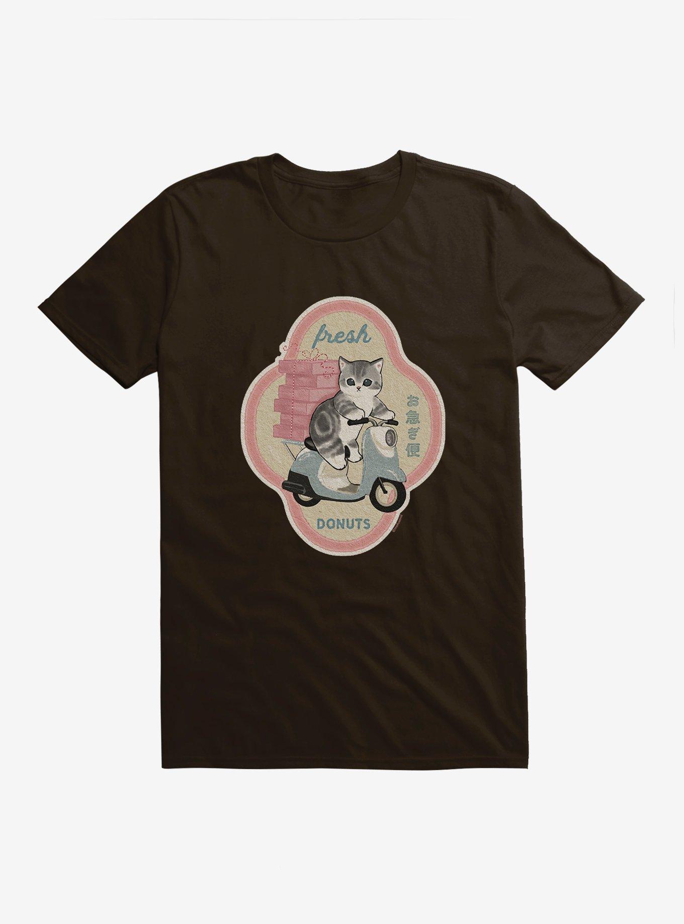 Mofusand Fresh Donuts Delivery T-Shirt, , hi-res