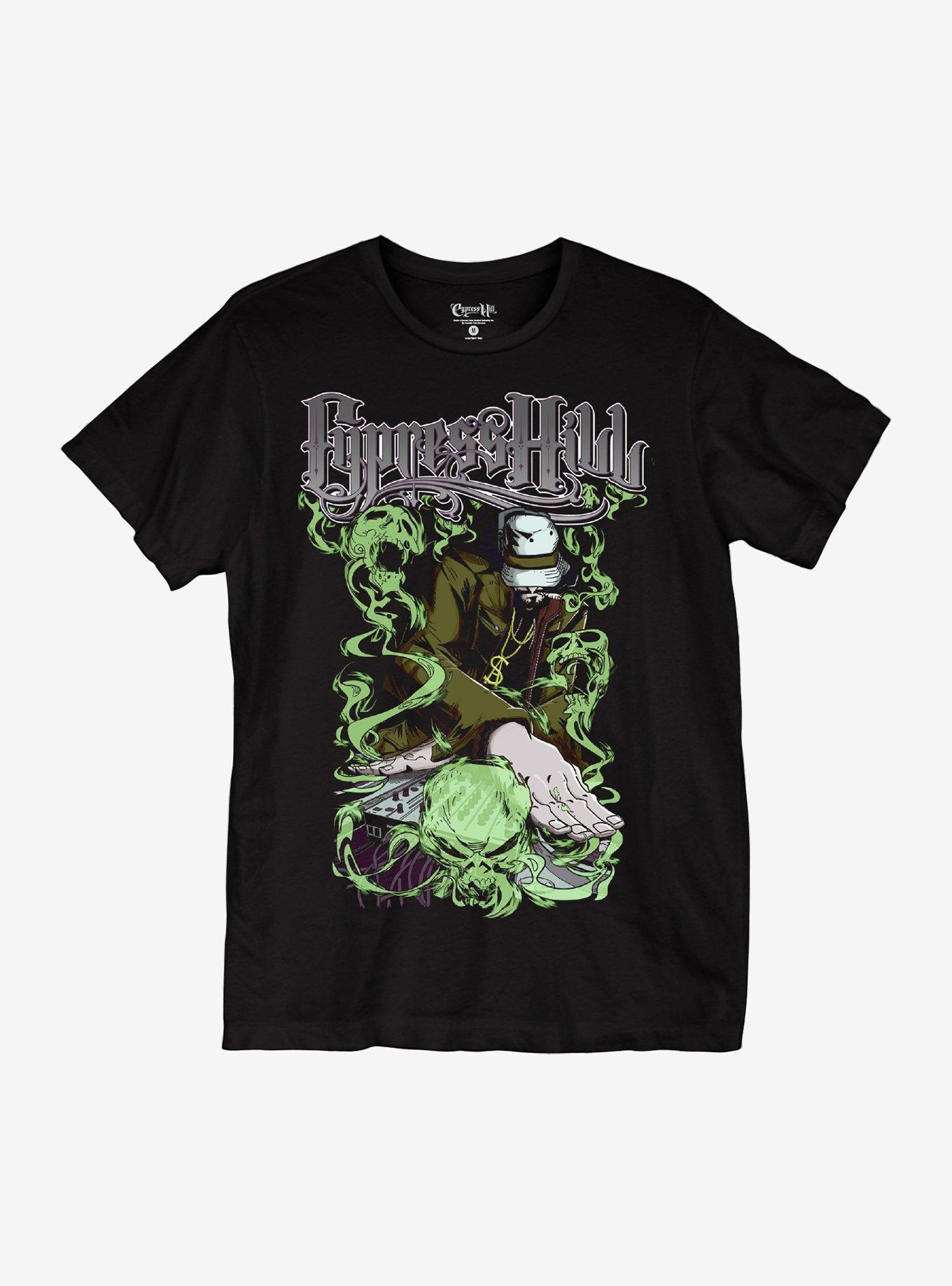 Cypress Hill DJ Green Smoke T-Shirt, , hi-res