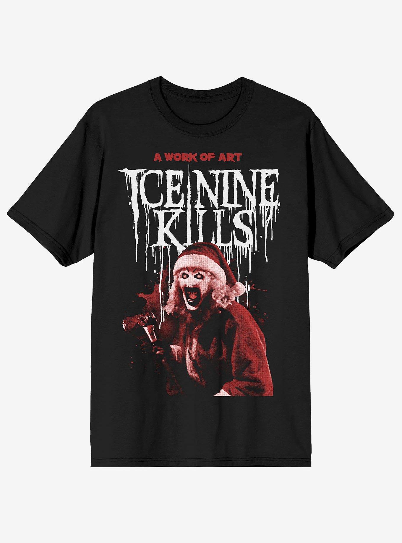 Ice Nine Kills X Terrifier A Work Of Art T-Shirt Hot Topic