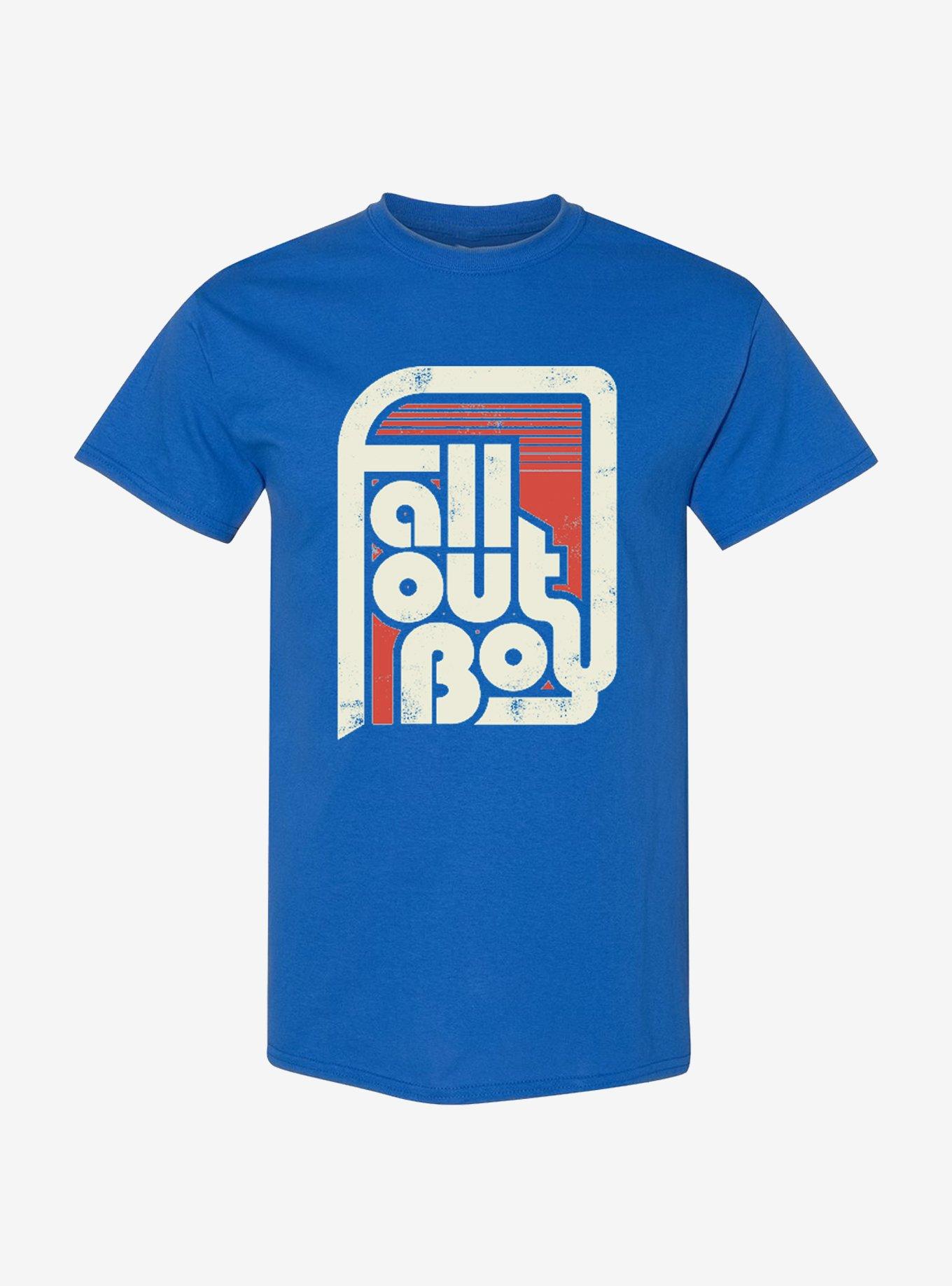 Fall Out Boy Retro Logo T-Shirt, , hi-res