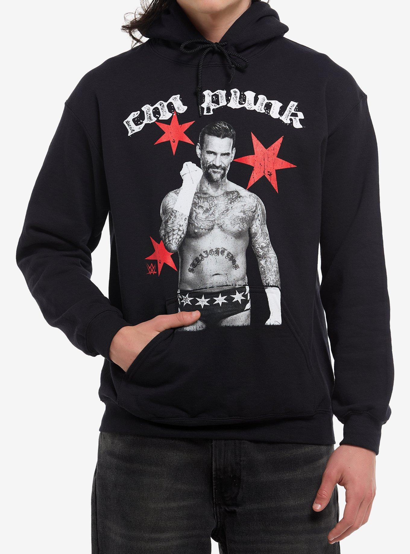 WWE CM Punk Portrait Hoodie, , hi-res