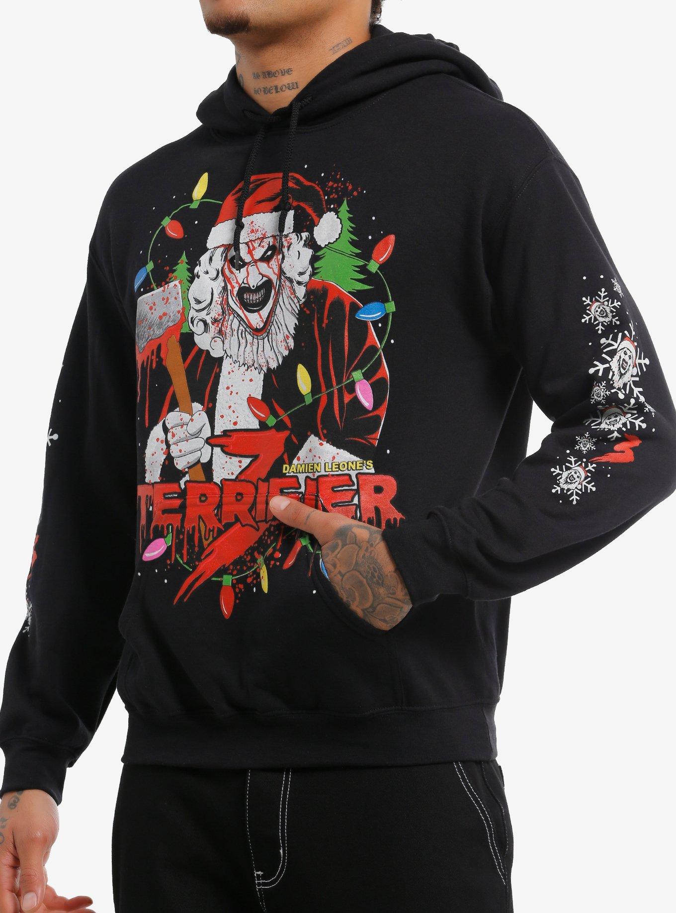Terrifier 3 Santa Art Hoodie, , hi-res