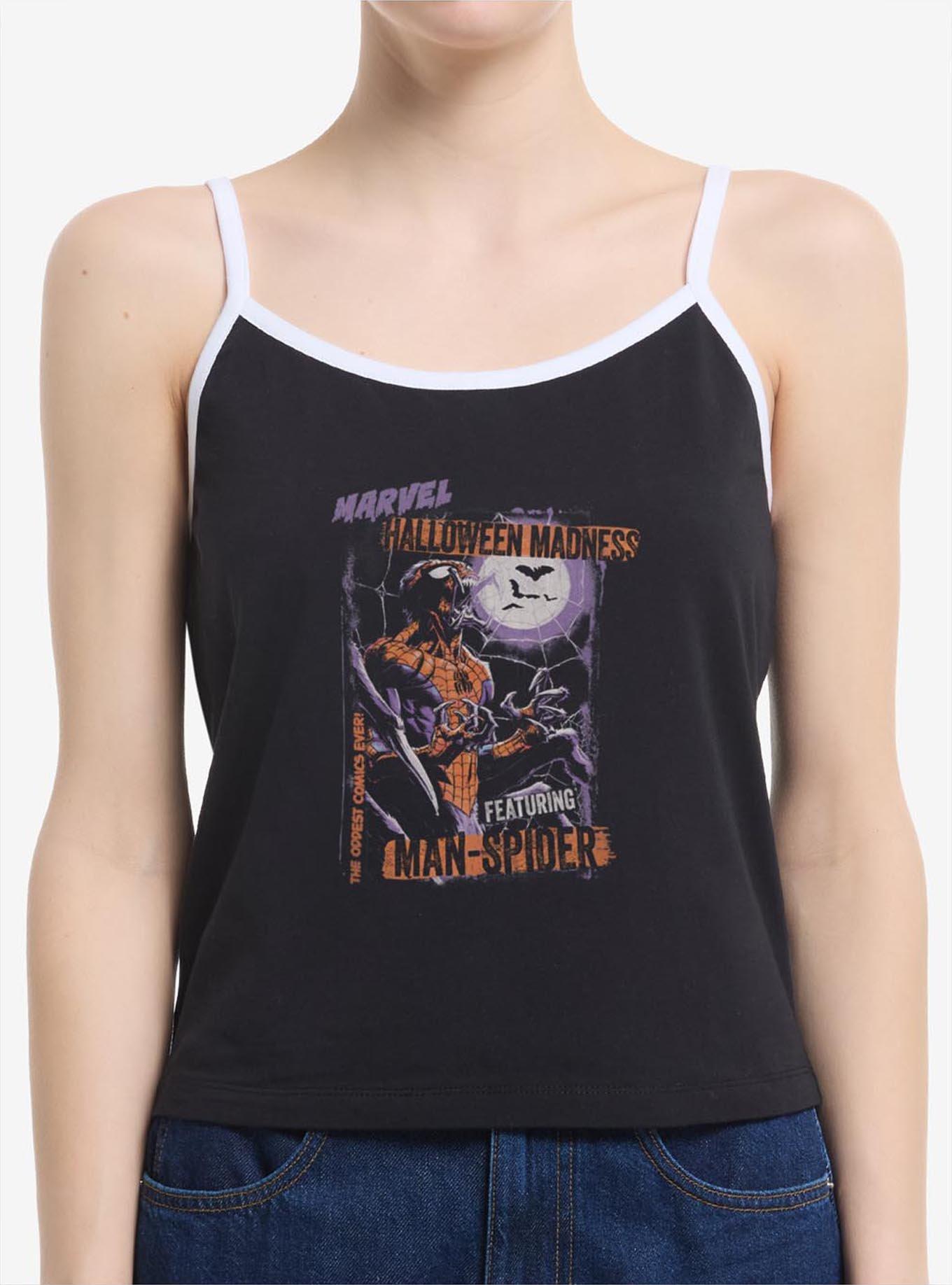 Marvel Spider-Man Halloween Madness Comic Style Cover Womens Cami, , hi-res