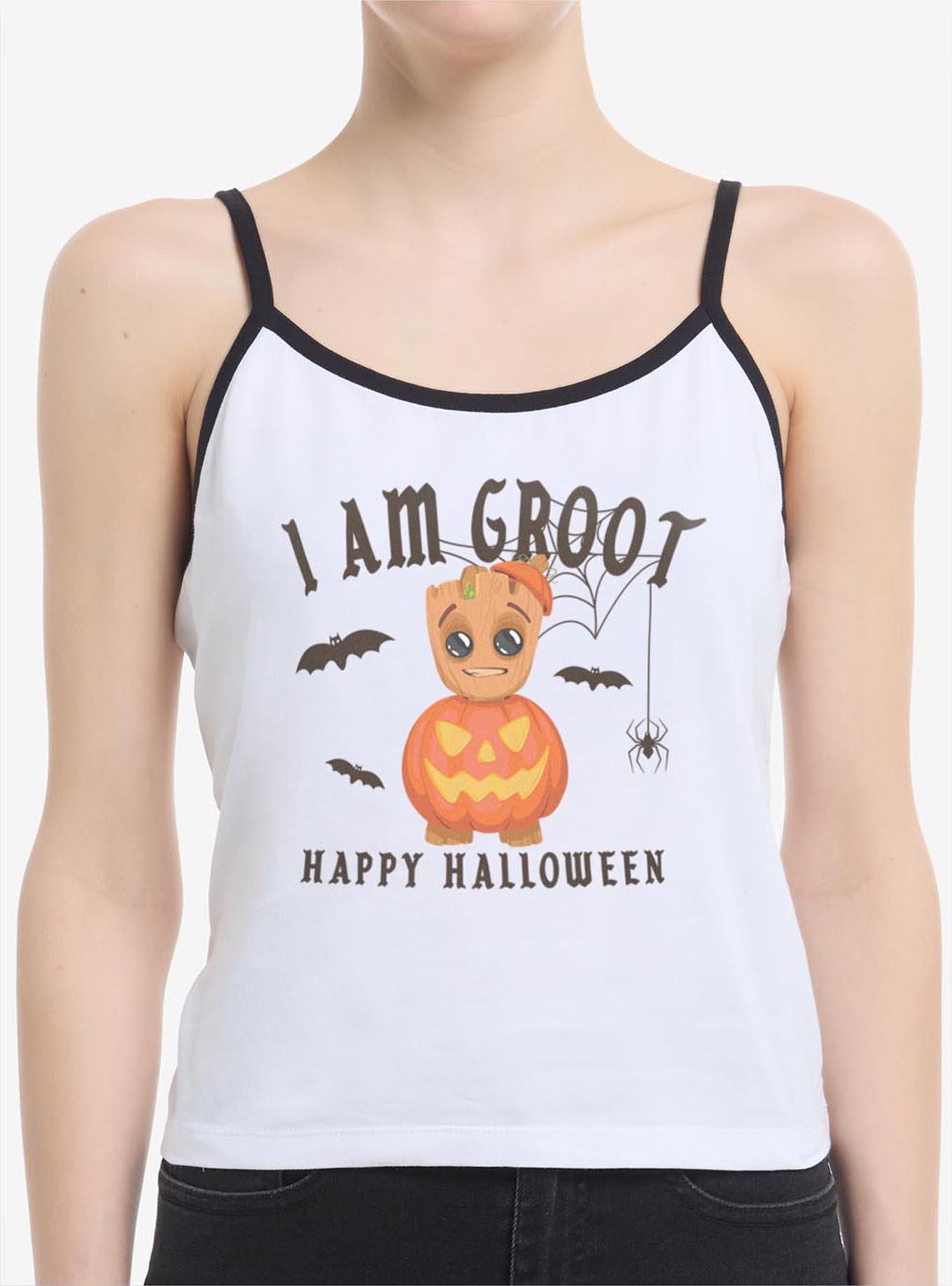 Marvel Guardians of the Galaxy I Am Groot Happy Halloween Womens Cami, , hi-res