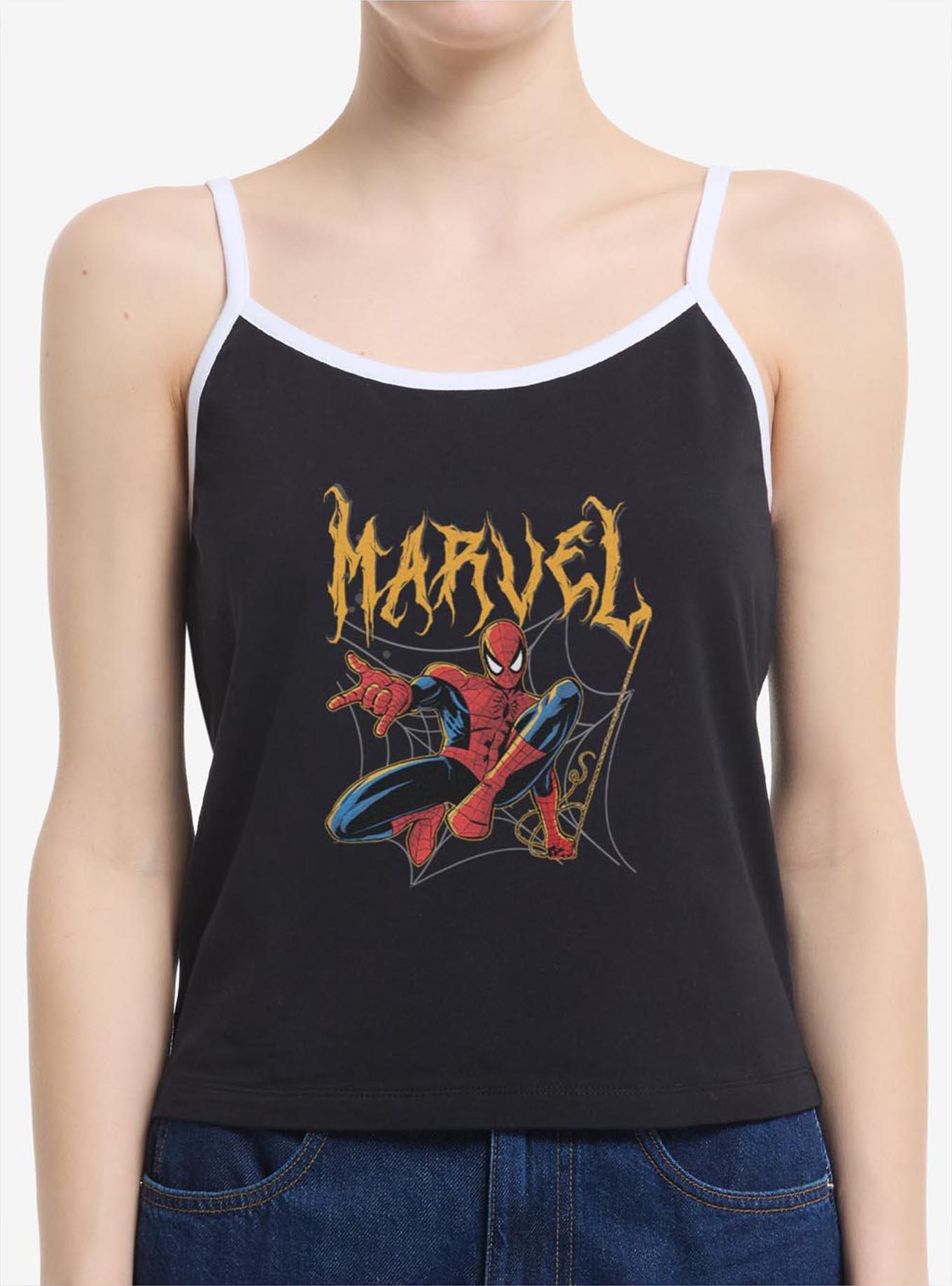 Marvel Spider-Man Spooky Spider Swing Womens Cami, , hi-res