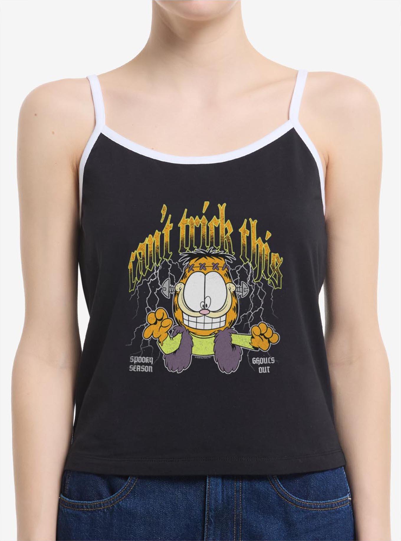 Garfield Can't Trick This Spooky Season Womens Cami, , hi-res