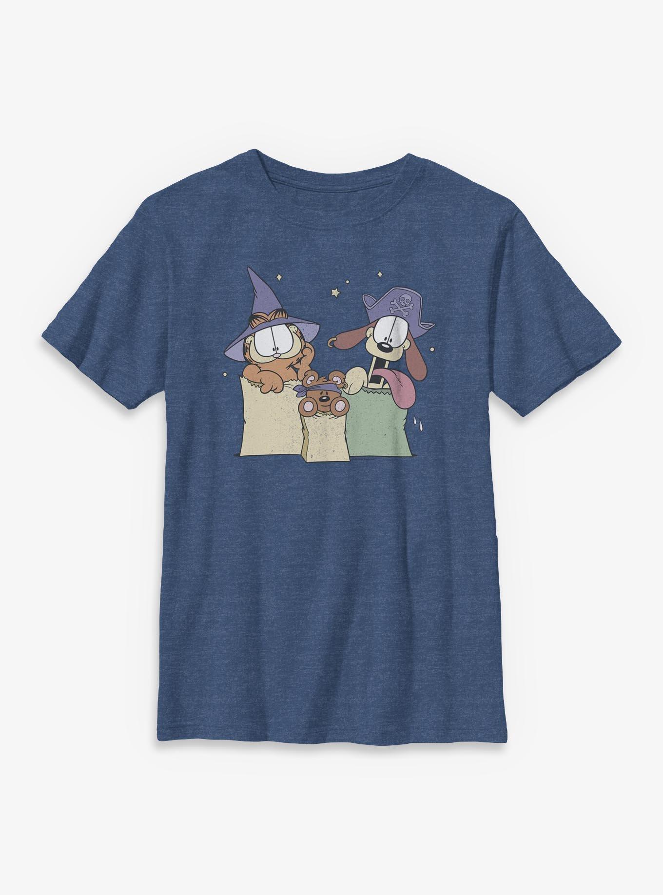 Garfield Spooky Friends Youth T-Shirt, , hi-res