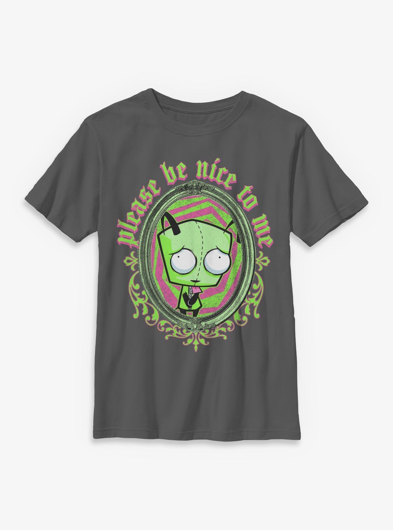Invader ZIM Please Be Nice To Me Youth T-Shirt, , hi-res
