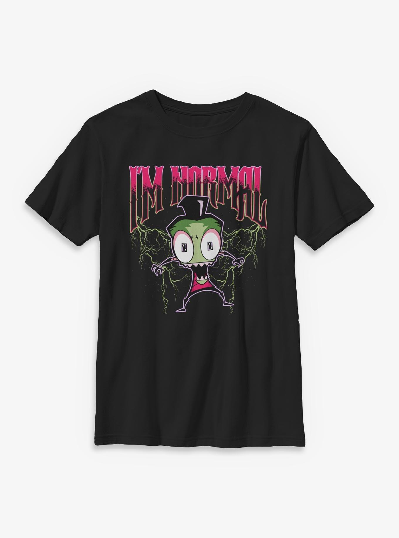 Invader ZIM I'm Normal Youth T-Shirt, , hi-res
