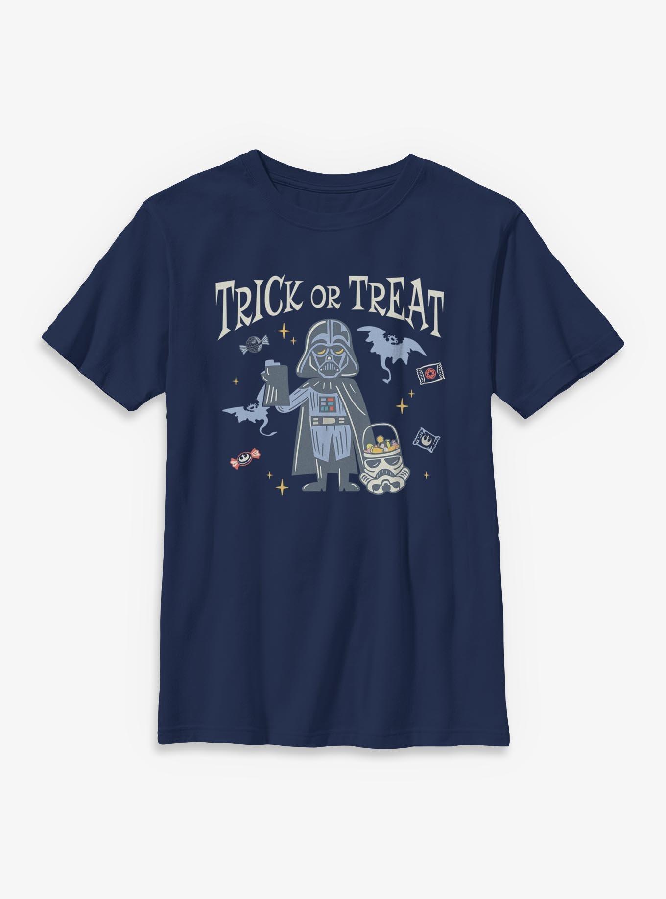 Star Wars Darth Vader Trick Or Treat Youth T-Shirt, , hi-res