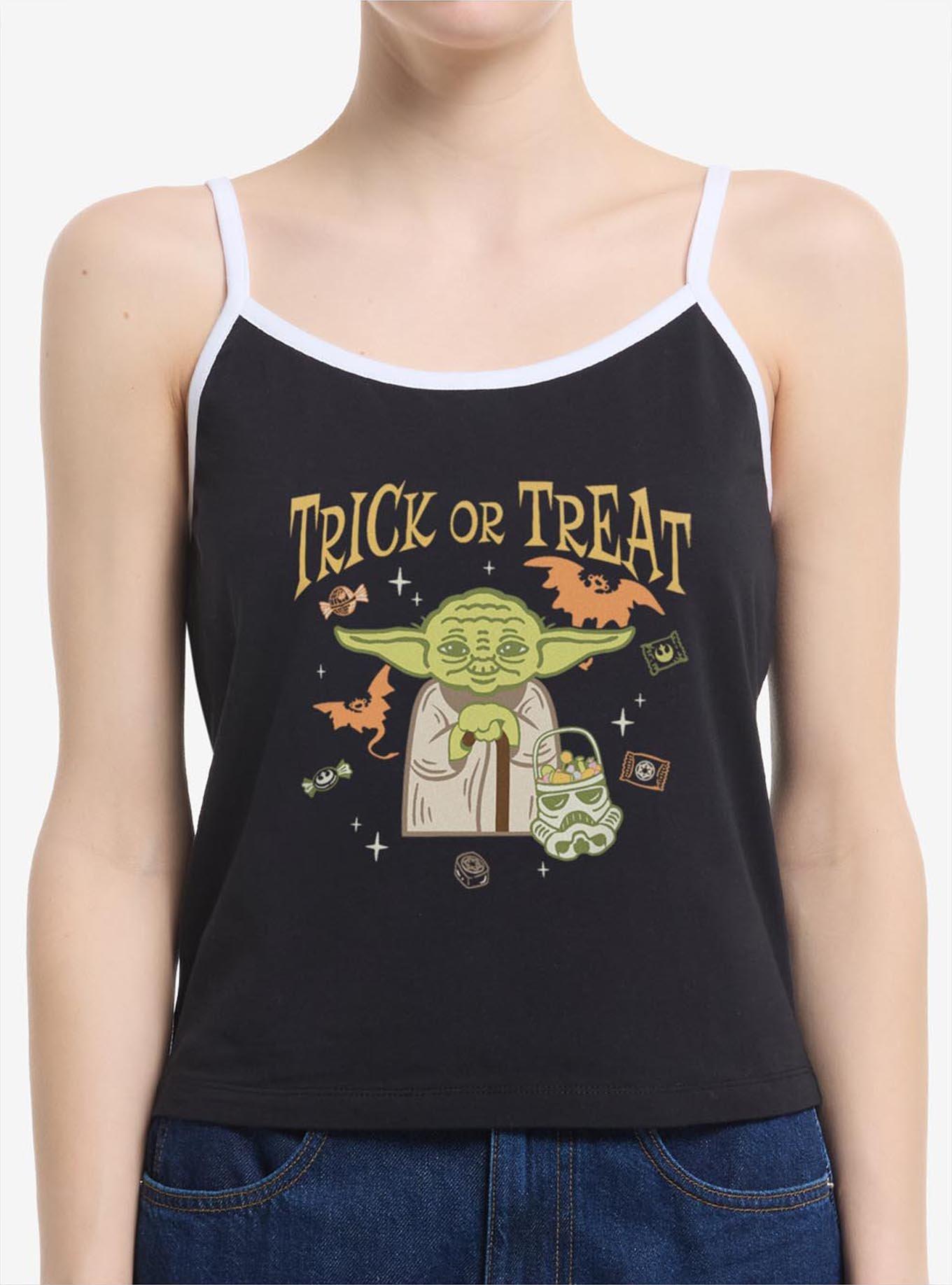 Star Wars Yoda Trick Or Treat Womens Cami, , hi-res