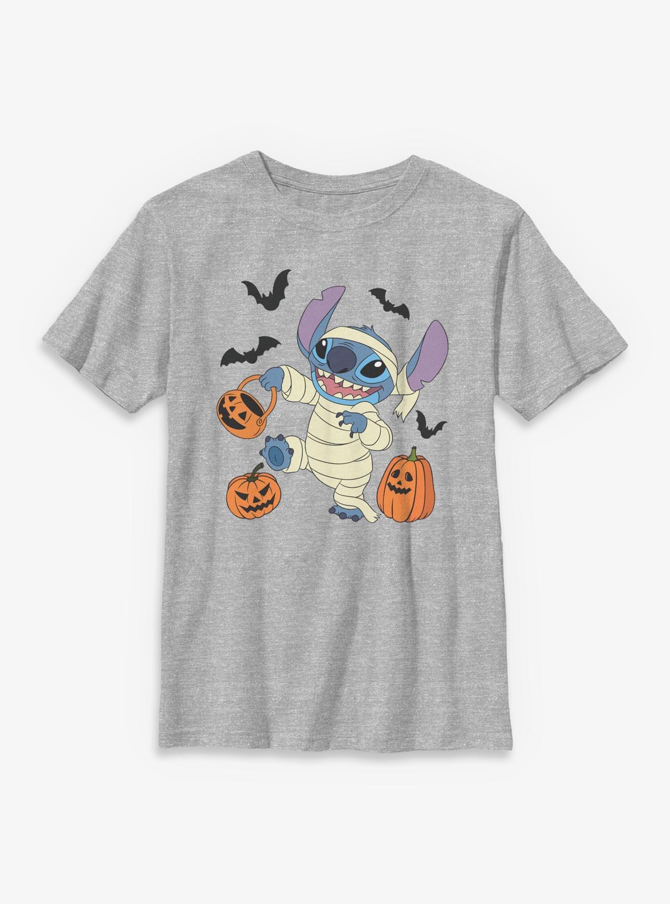 Disney Lilo & Stitch Spooky Mummy Stitch Youth T-Shirt, , hi-res