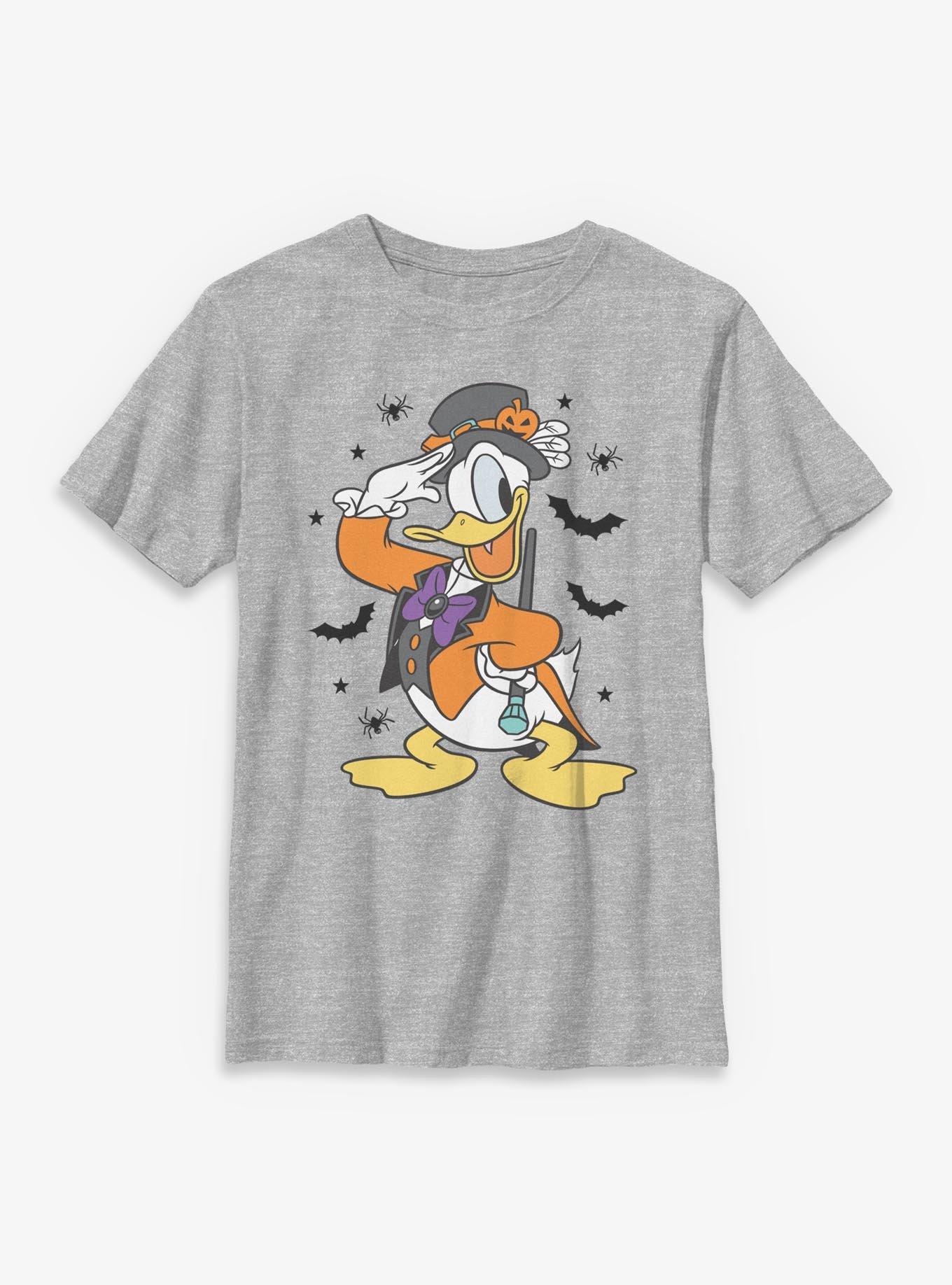 Disney Donald Duck Spooky Vibes Donald Duck Youth T-Shirt, , hi-res