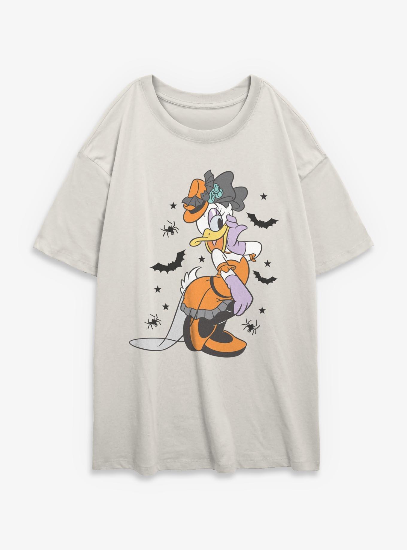Disney Daisy Duck Spooky Vibes Daisy Womens Oversized T-Shirt, , hi-res