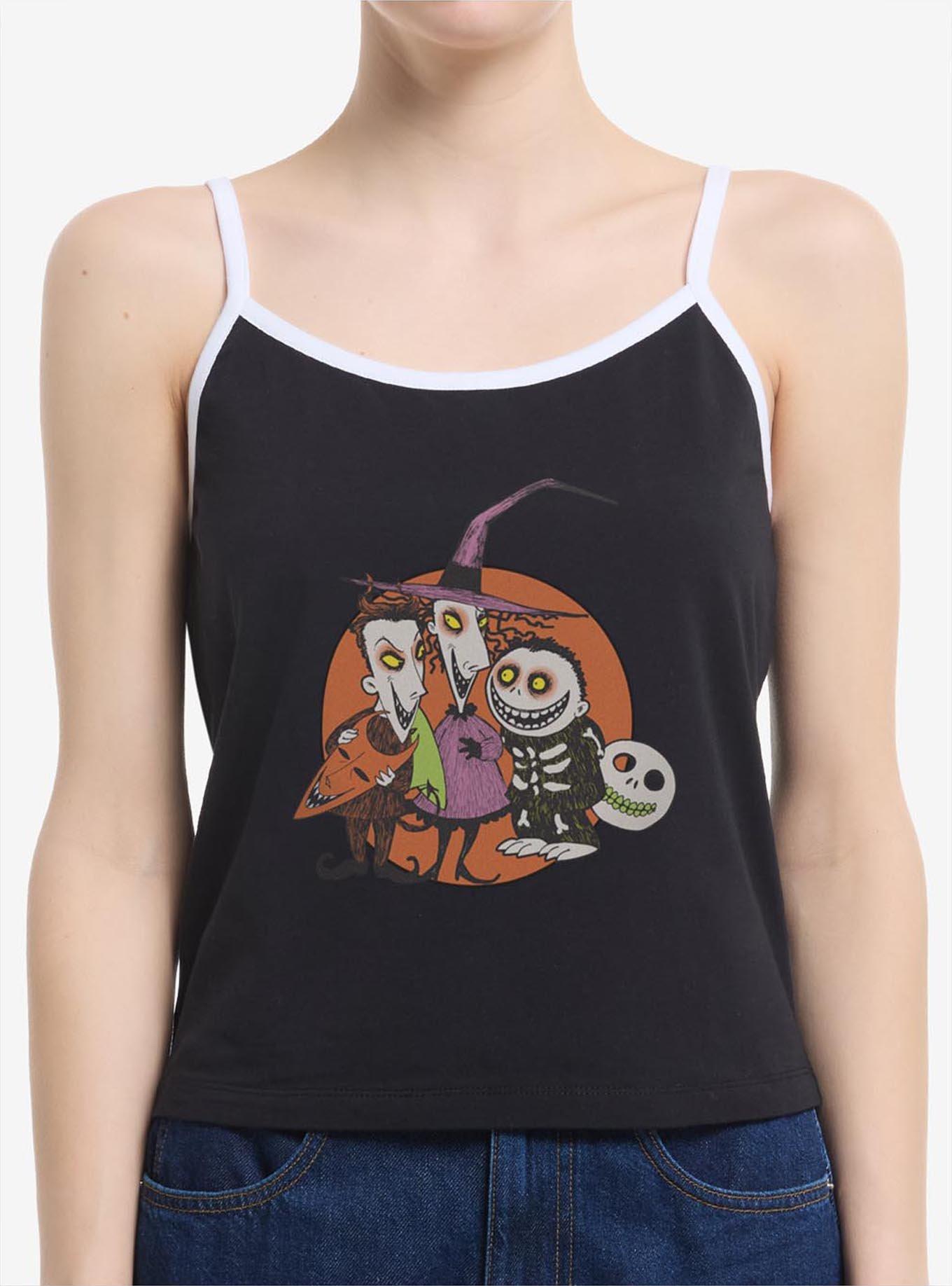 The Nightmare Before ChristmasTroublemakers Trio Lock Shock Barrel Womens Cami, , hi-res