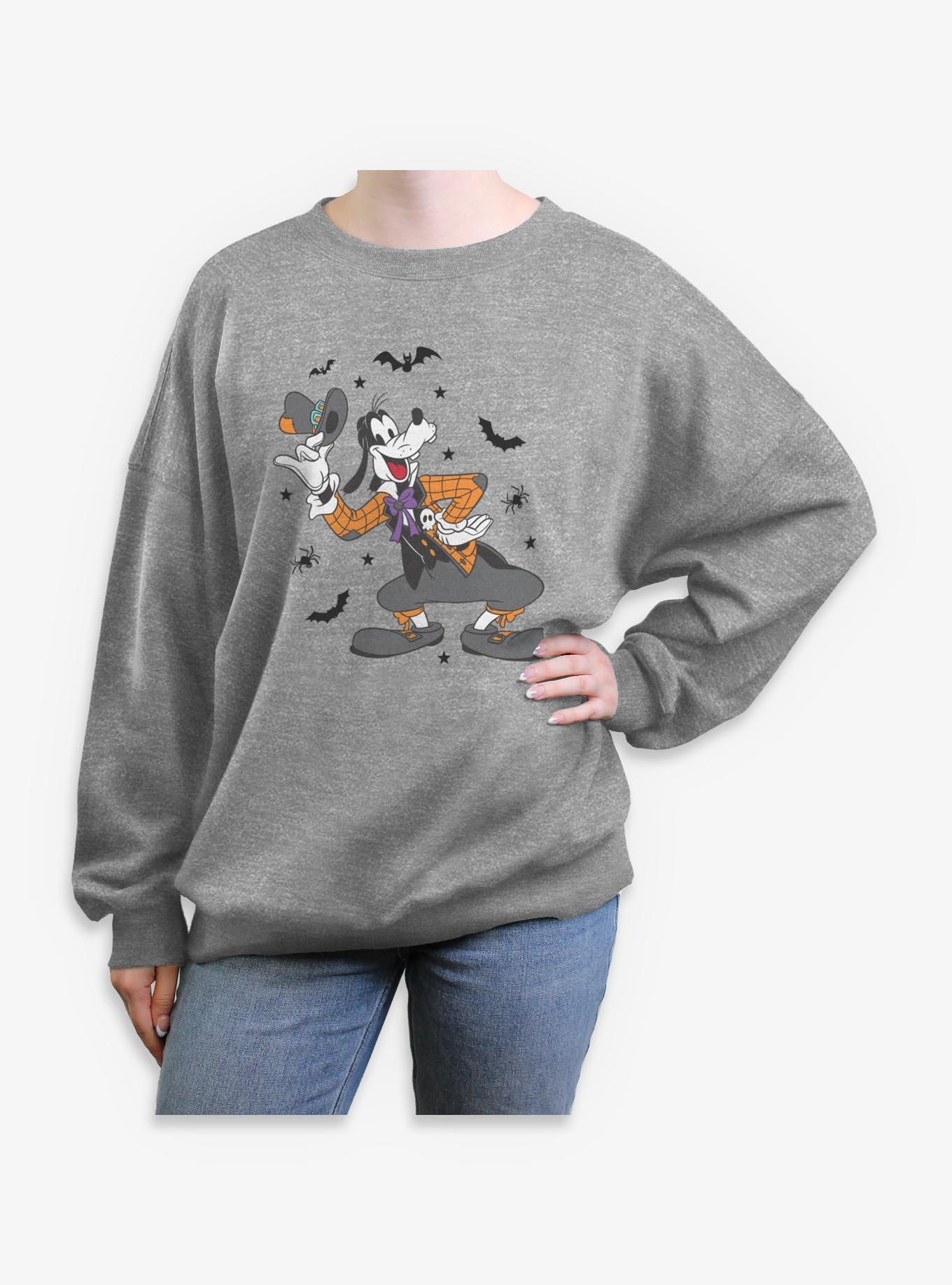 Disney Goofy Spooky Vibes Goofy Womens Oversized Sweatshirt, , hi-res