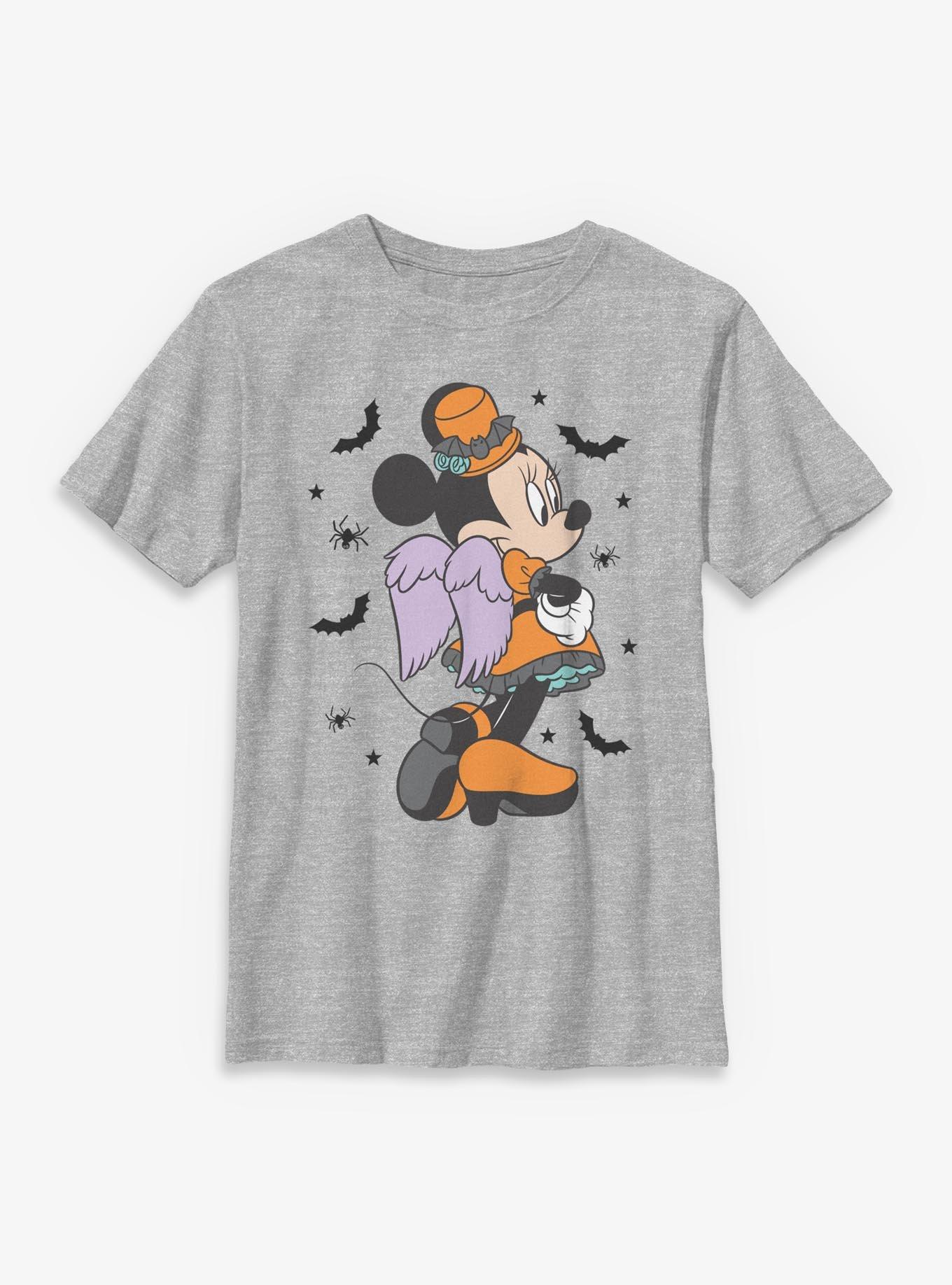 Disney Minnie Mouse Spooky Vibes Minnie Youth T-Shirt, , hi-res