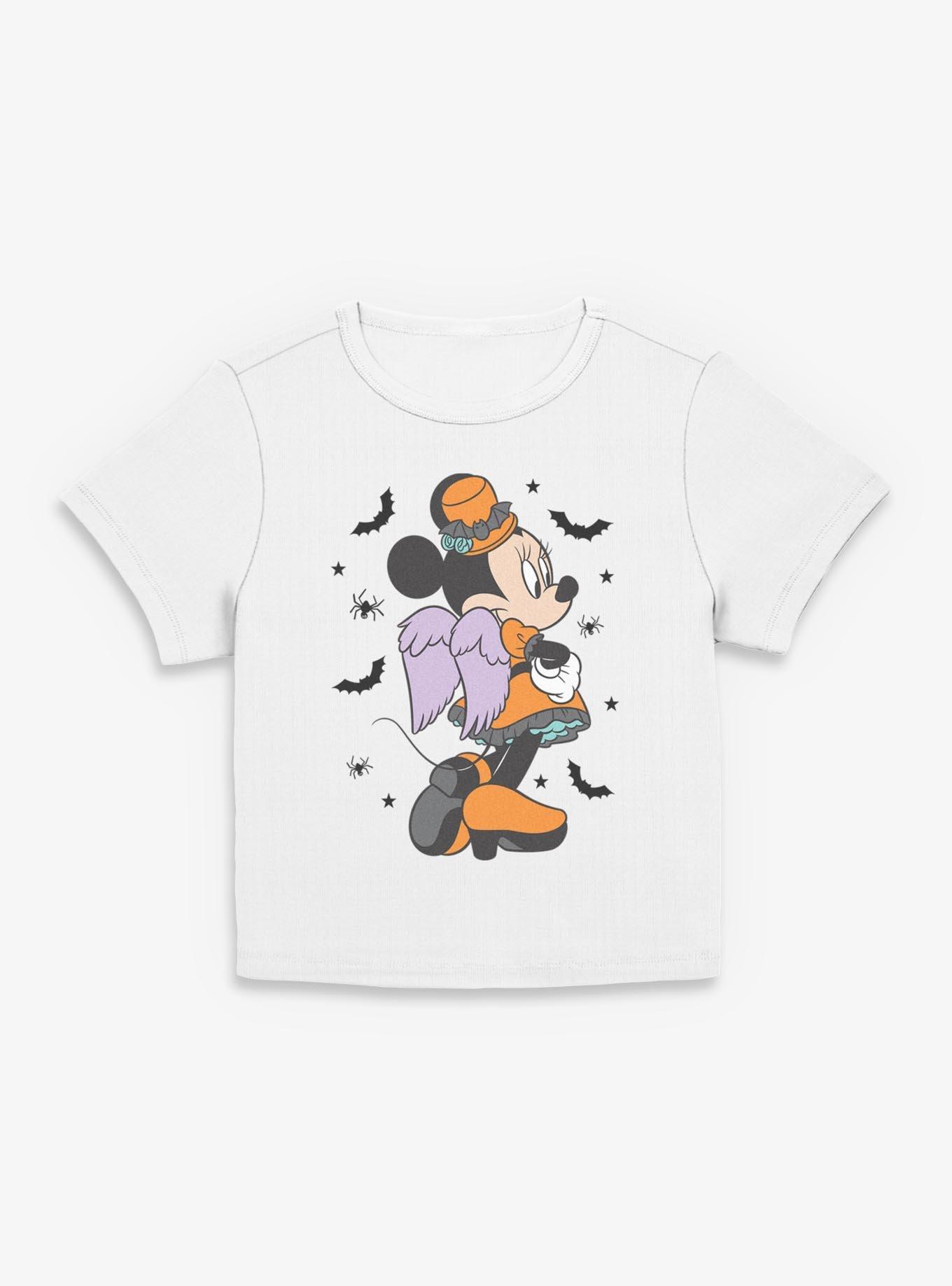 Disney Minnie Mouse Spooky Vibes Minnie Women Baby T-Shirt, , hi-res
