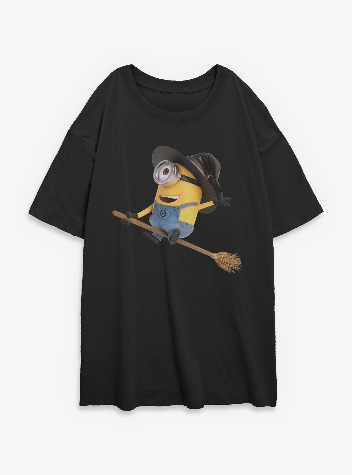 Minions Minion Stuart Witch Womens Oversized T-Shirt, , hi-res