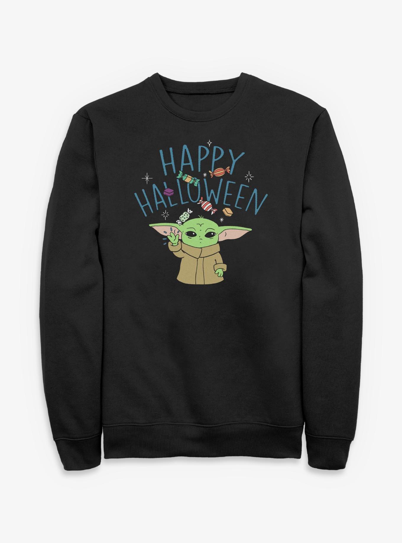 Star Wars The Mandalorian Grogu Happy Halloween Sweatshirt, , hi-res