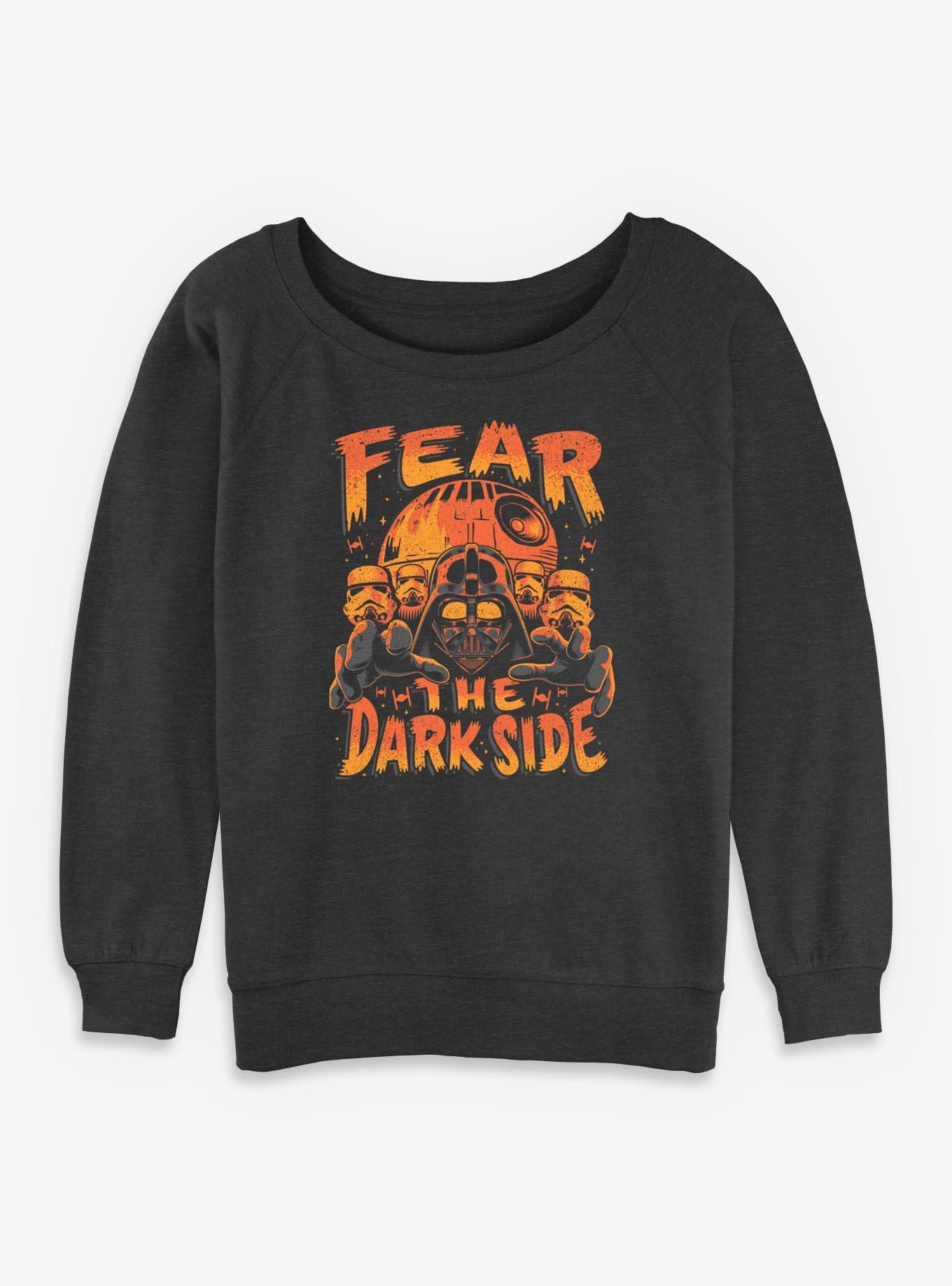 Star Wars Fear The Darkside Girls Slouchy Sweatshirt, , hi-res
