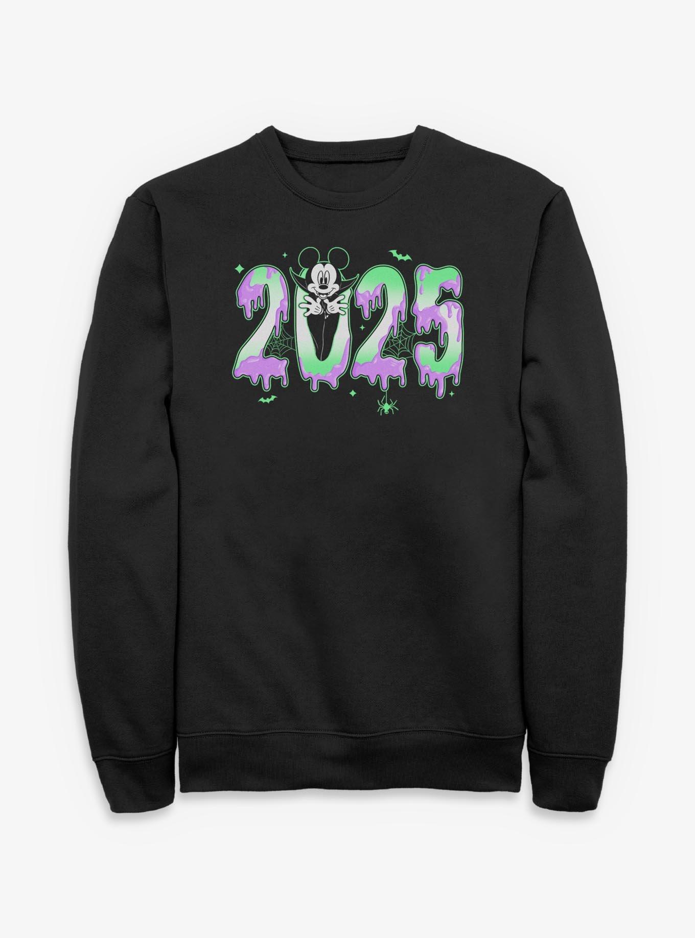 Disney Mickey Mouse Spooky Year 2025 Sweatshirt