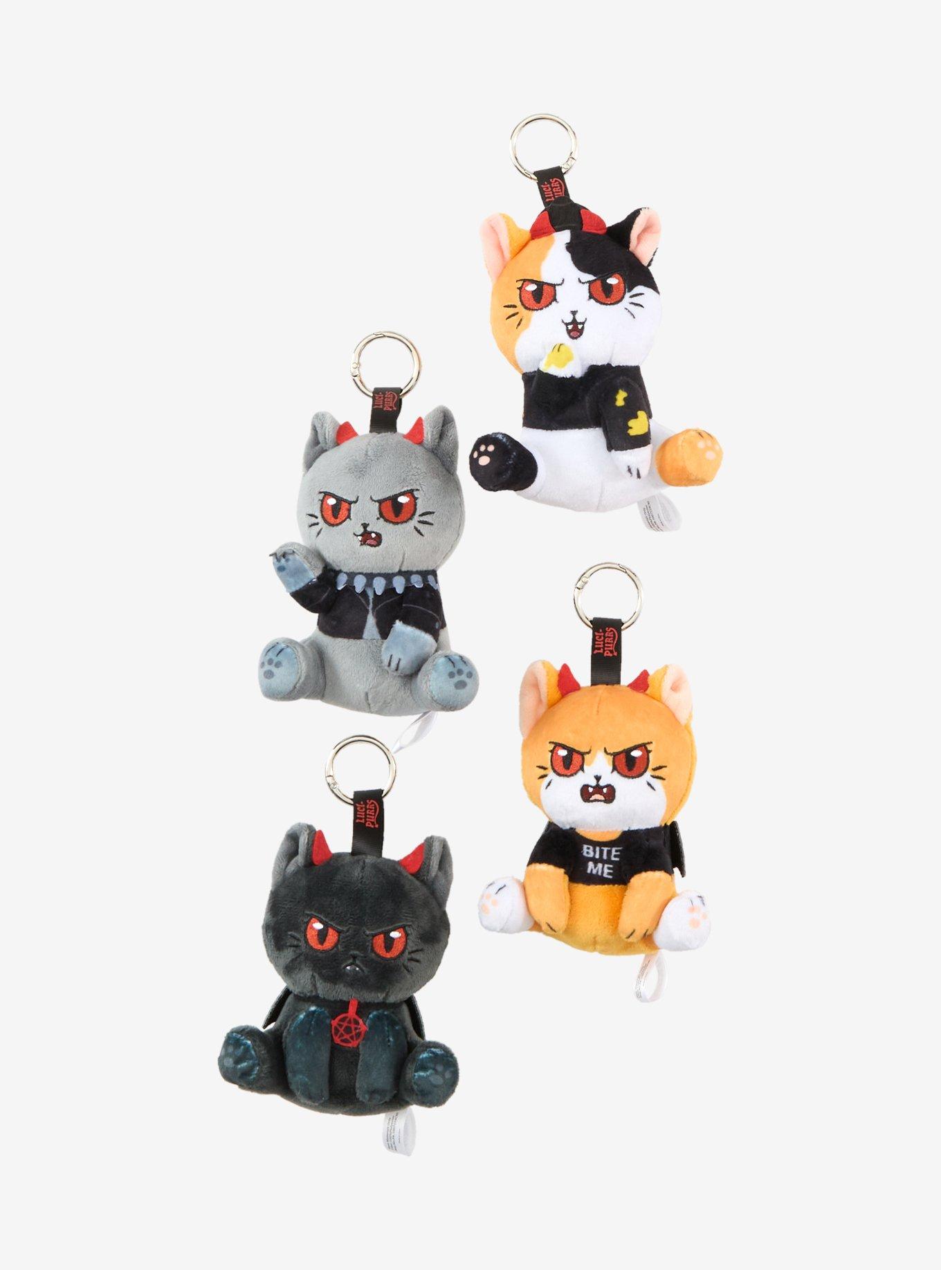 Lucipurrs Blind Box Plush Bag Charm Hot Topic Exclusive, , hi-res