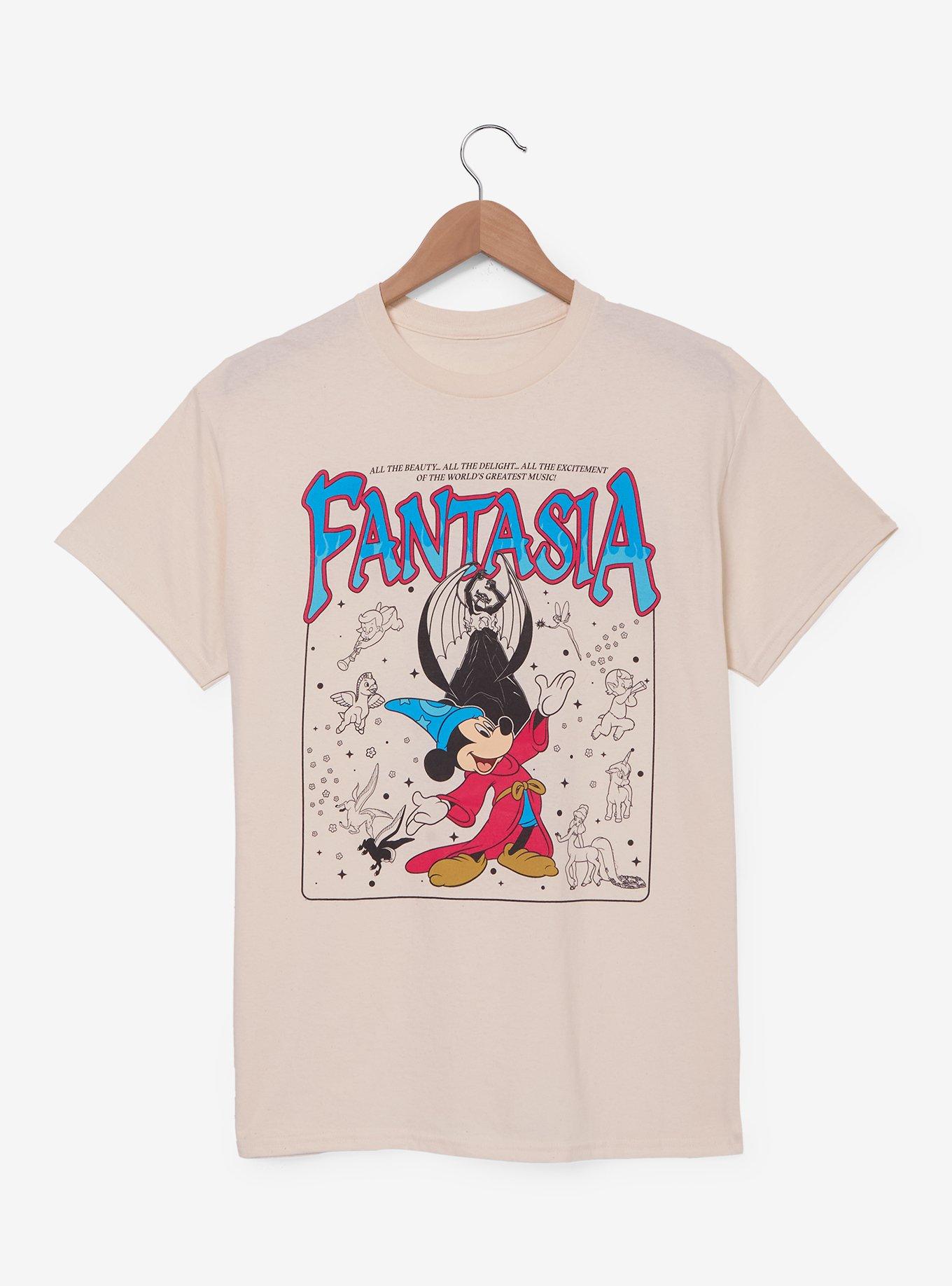 Disney Fantasia Sorcerer Mickey Portrait T-Shirt - BoxLunch Exclusive