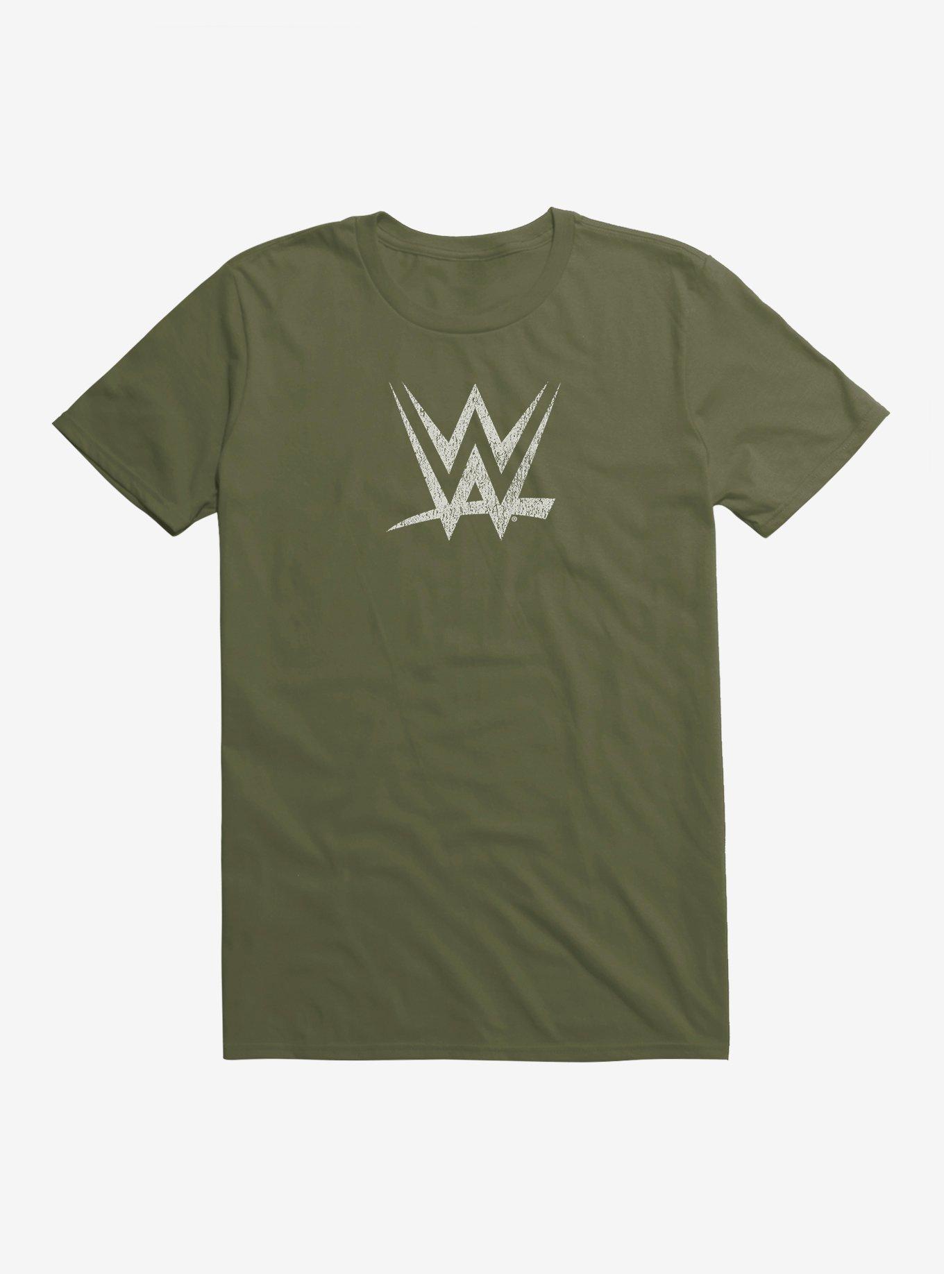 WWE Distressed Logo T-Shirt, , hi-res