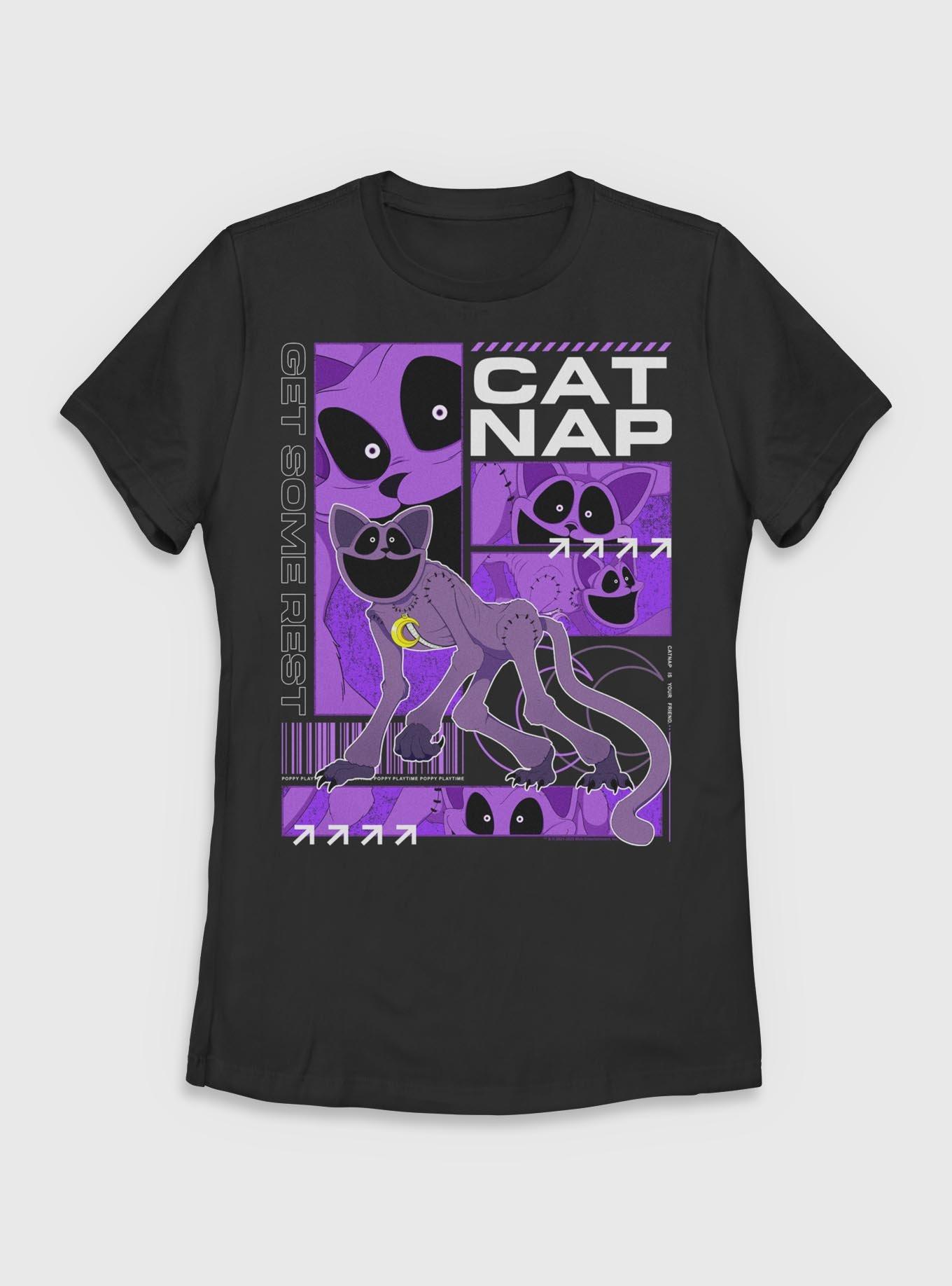 Poppy Playtime Catnap Is Your Friend Womens T-Shirt, , hi-res