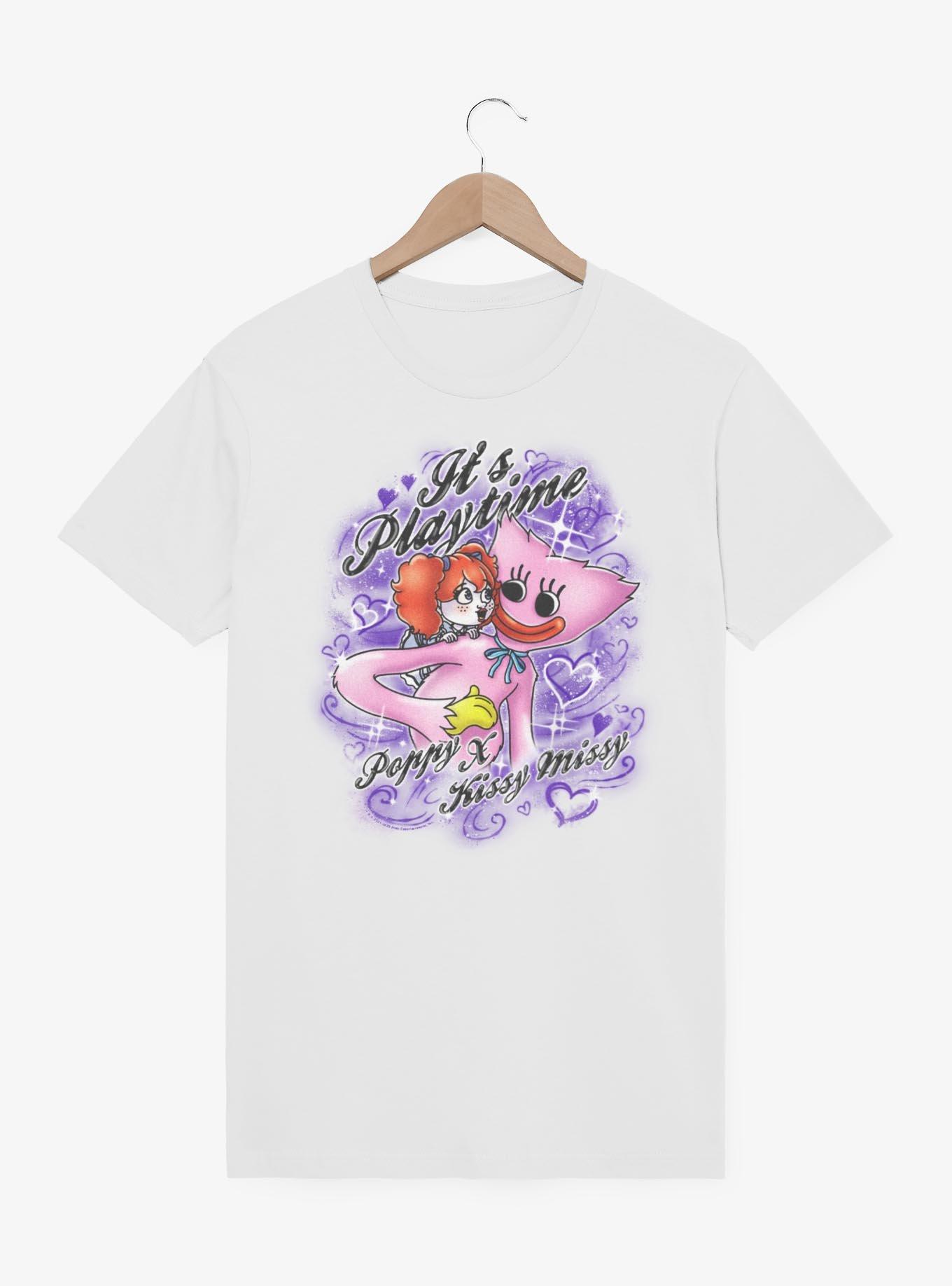 Poppy Playtime Poppy & Kissy Missy Airbrush T-Shirt, , hi-res