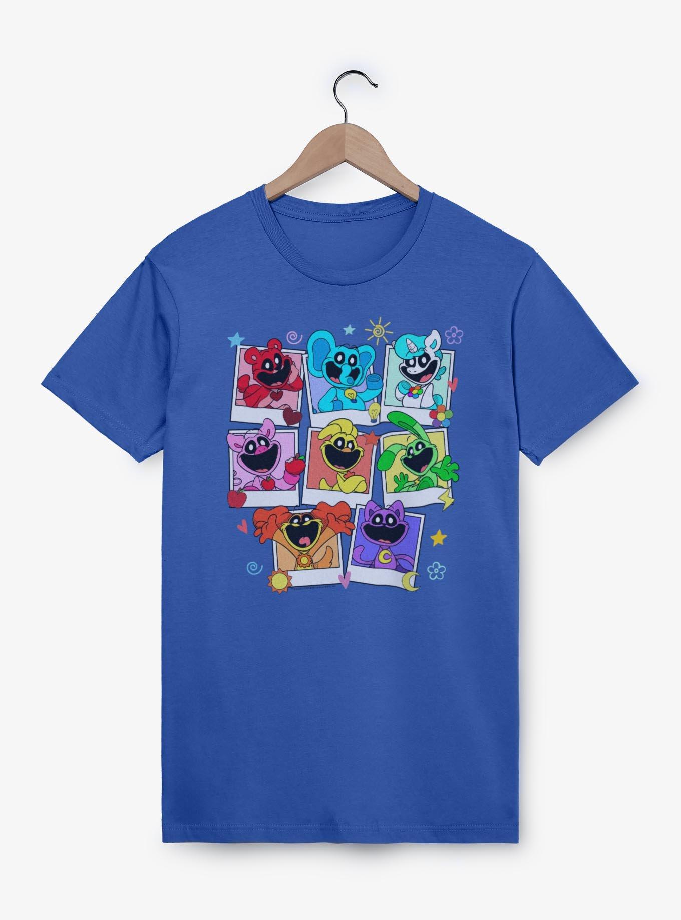 Poppy Playtime Polaroid Smiling Critters T-Shirt, , hi-res