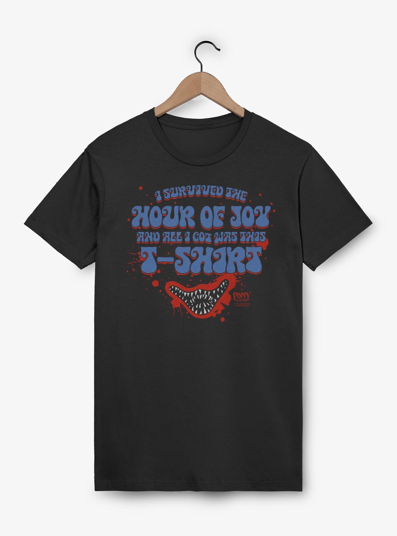 Poppy Playtime I Survived The Hour Of Joy T-Shirt, , hi-res