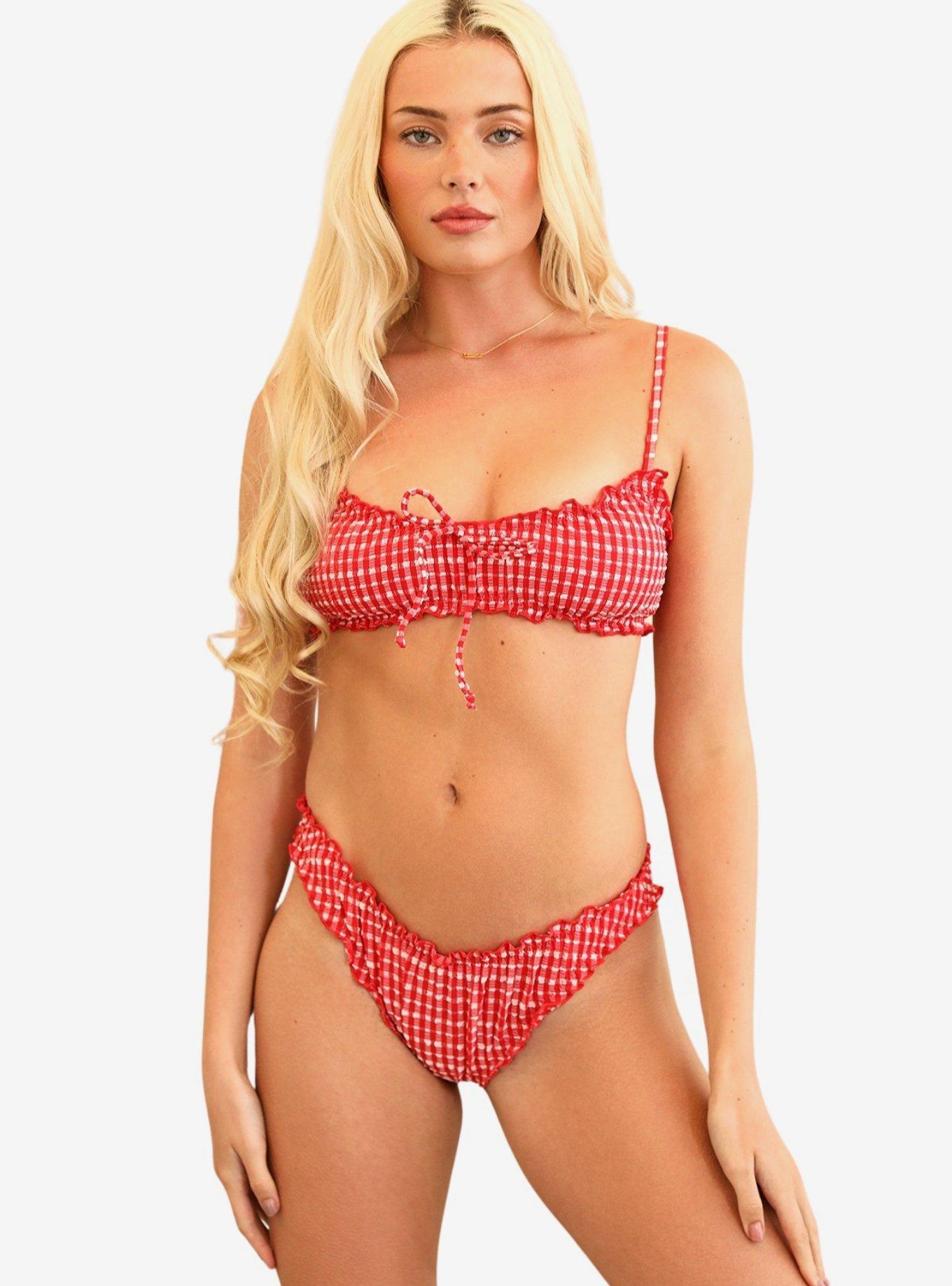 Dippin' Daisy's Bonita Ruffled Bikini Top, , hi-res