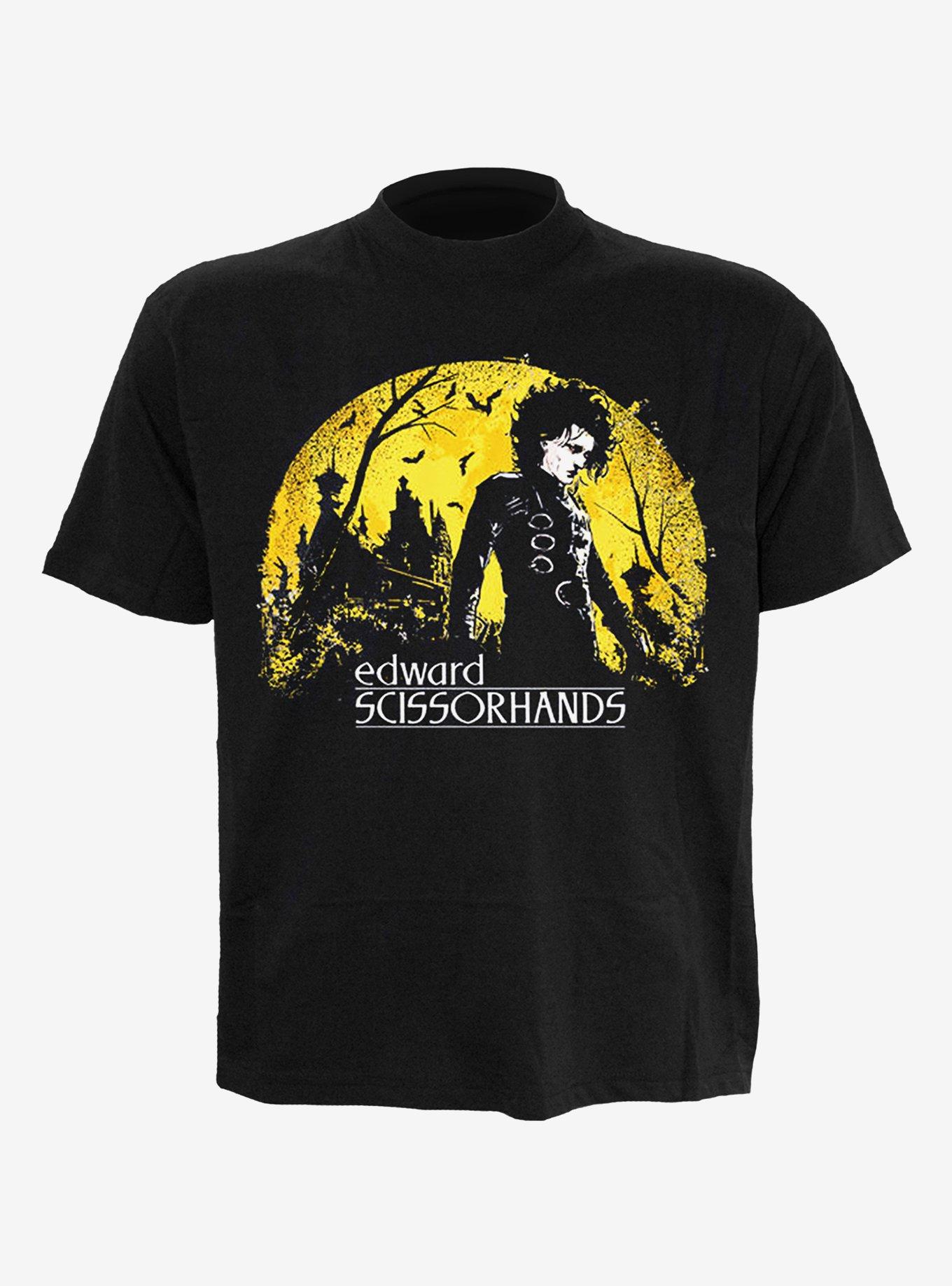 Edward Scissorhands Moonlight Front Print T-Shirt, , hi-res