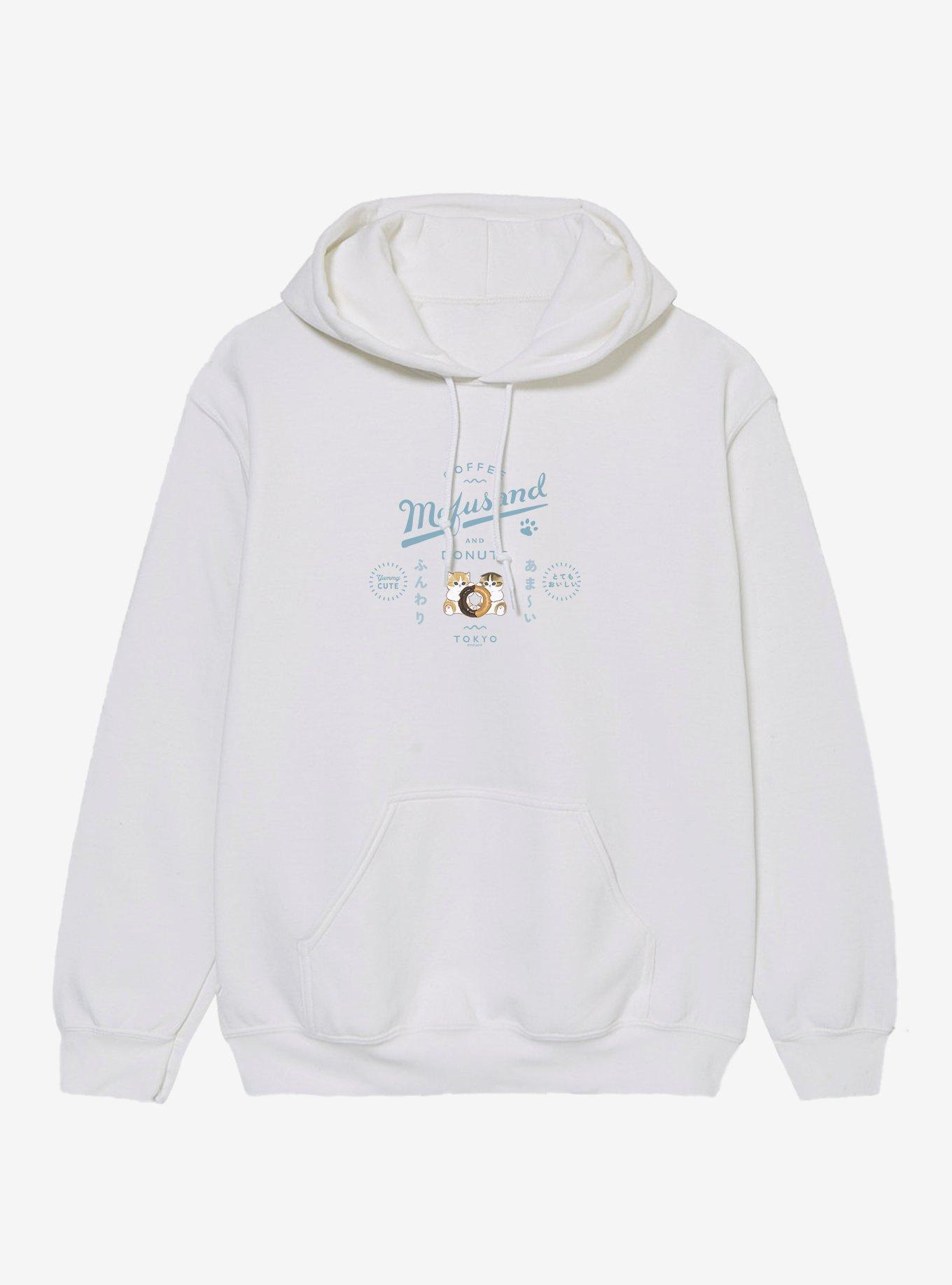 Mofusand Coffee & Donuts Tokyo Yummy Cute Hoodie, , hi-res