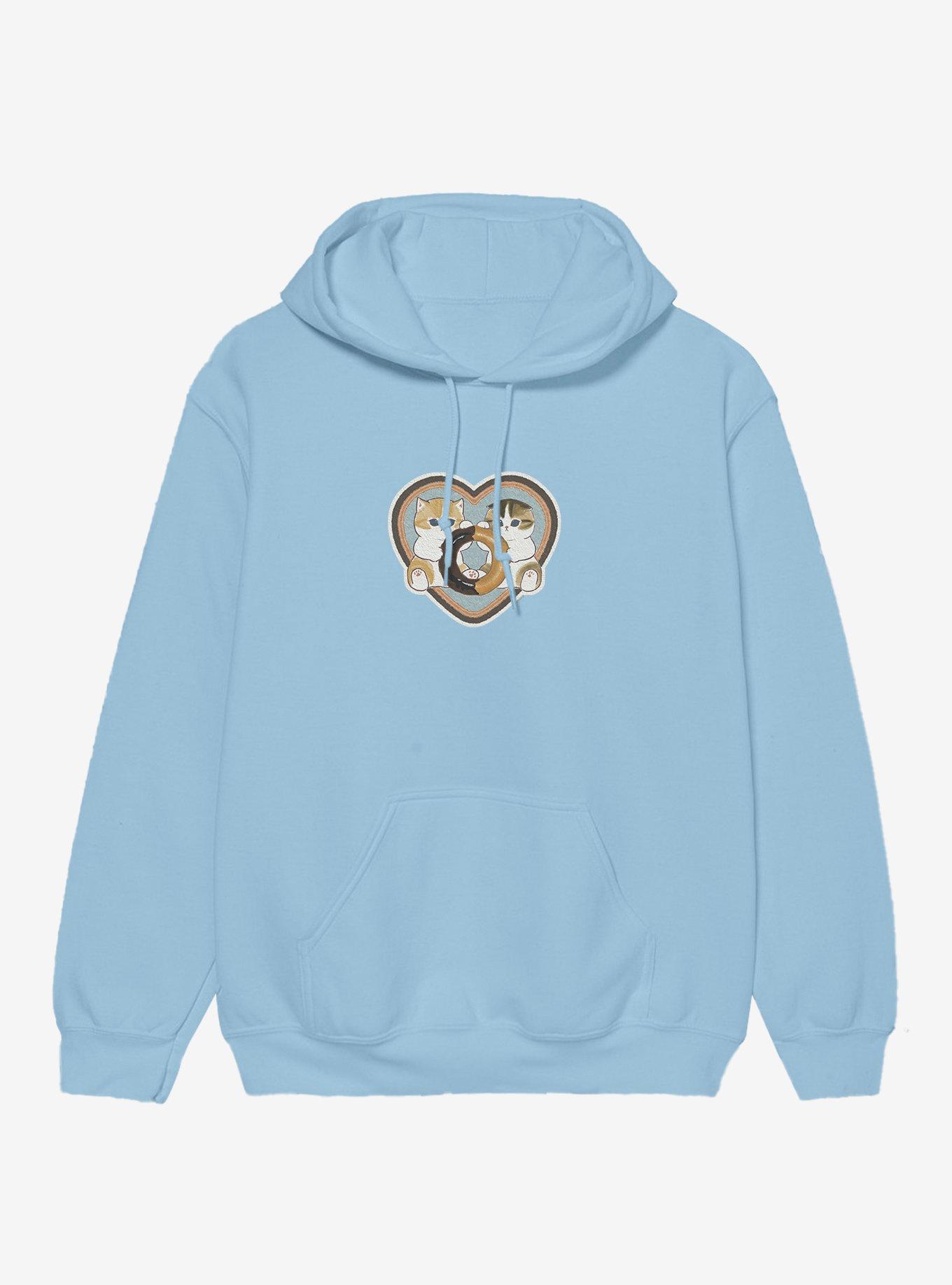 Mofusand Kitty Donut Heart Hoodie, , hi-res