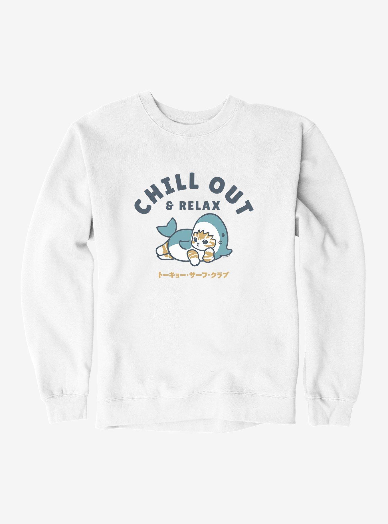 Mofusand Chill Out & Relax Sweatshirt, , hi-res