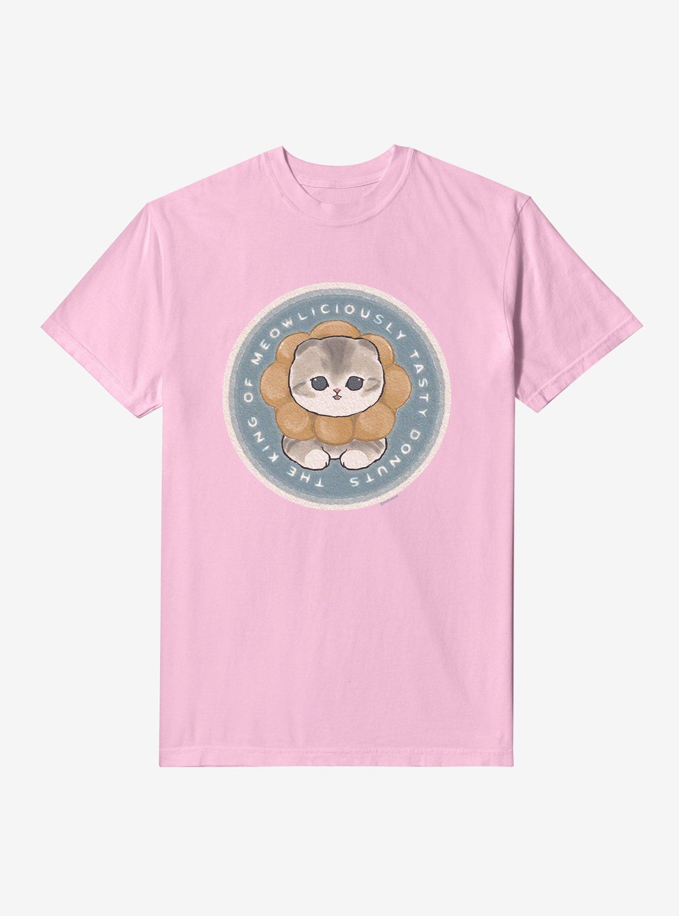 Mofusand The King Of Meowliciously Tasty Donuts Garment-Dyed T-Shirt, , hi-res