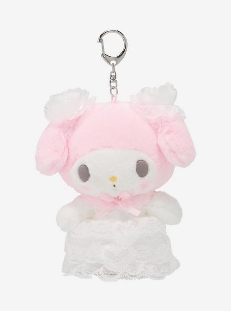 Sanrio Japan Originals My Melody White Lady Plush Bag Charm | Hot