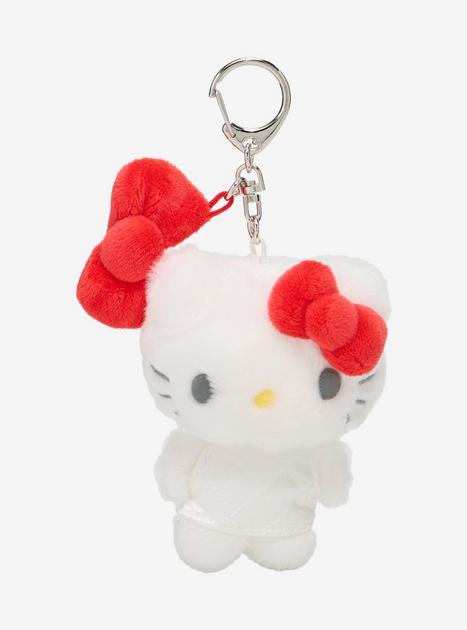 Sanrio Japan Originals Hello Kitty Red Quilted Plush Bag Charm