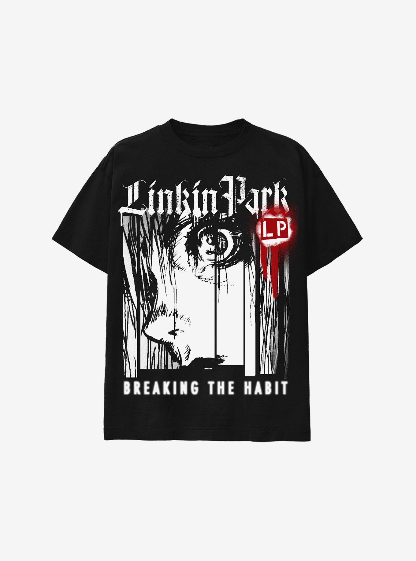Linkin Park Breaking The Habit Anime tee, , hi-res